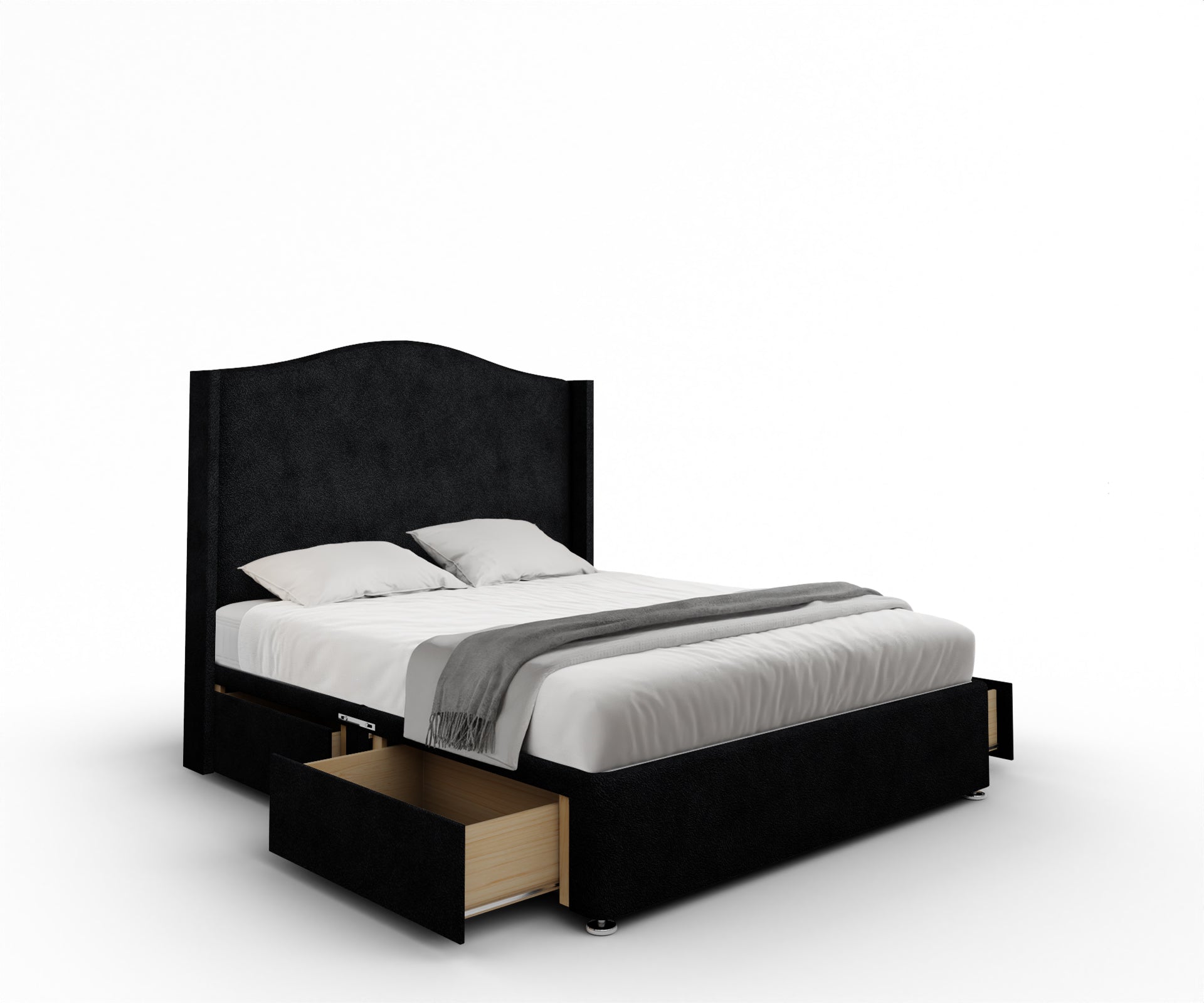 Arabella Winged Divan Bed Set