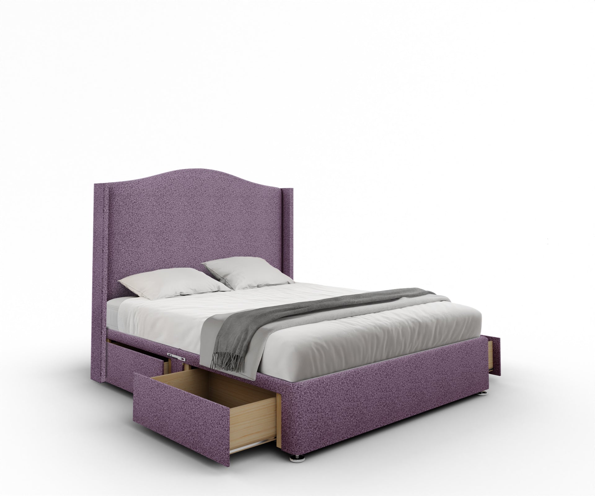 Arabella Winged Divan Bed Set