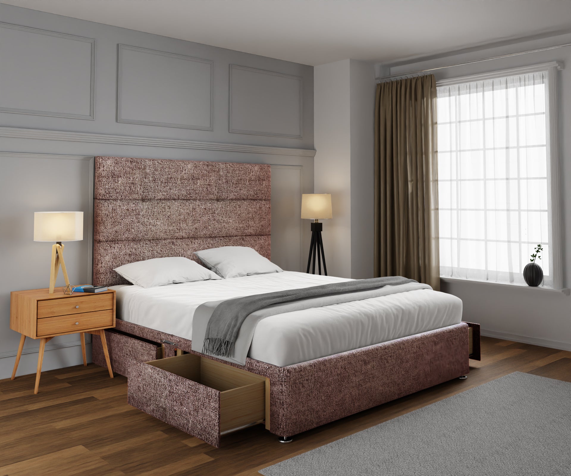 Ava Divan Bed Set