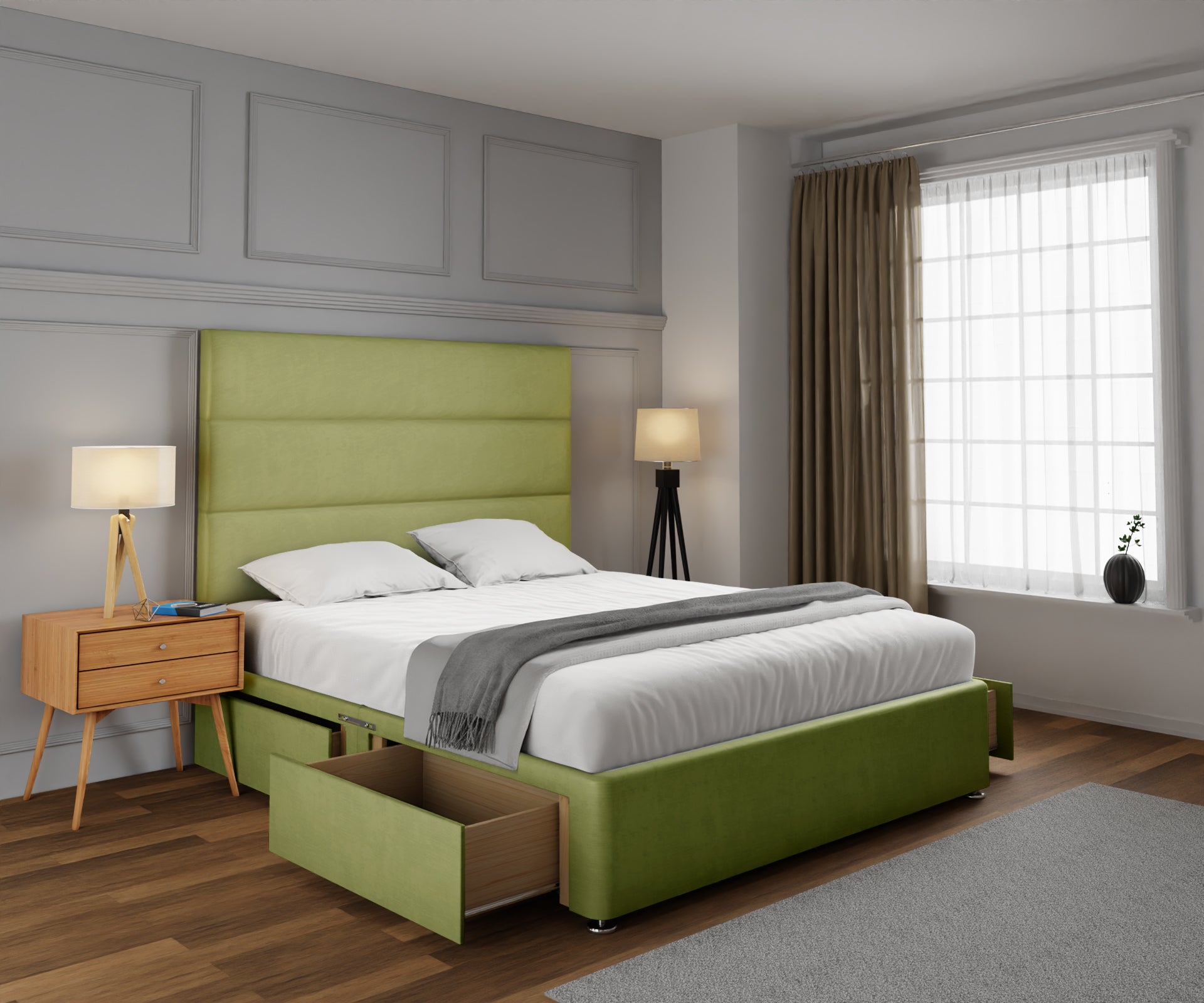 Ava Divan Bed Set