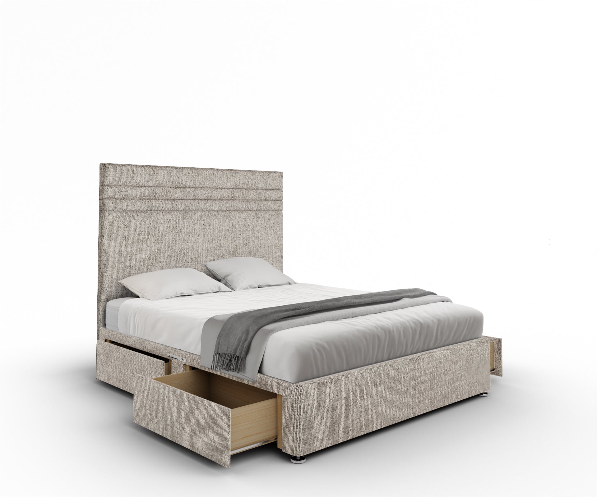 Diane Line Divan Bed Set