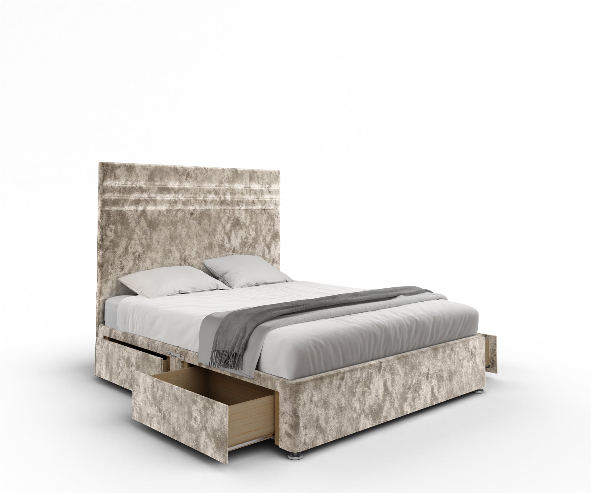 Diane Line Divan Bed Set