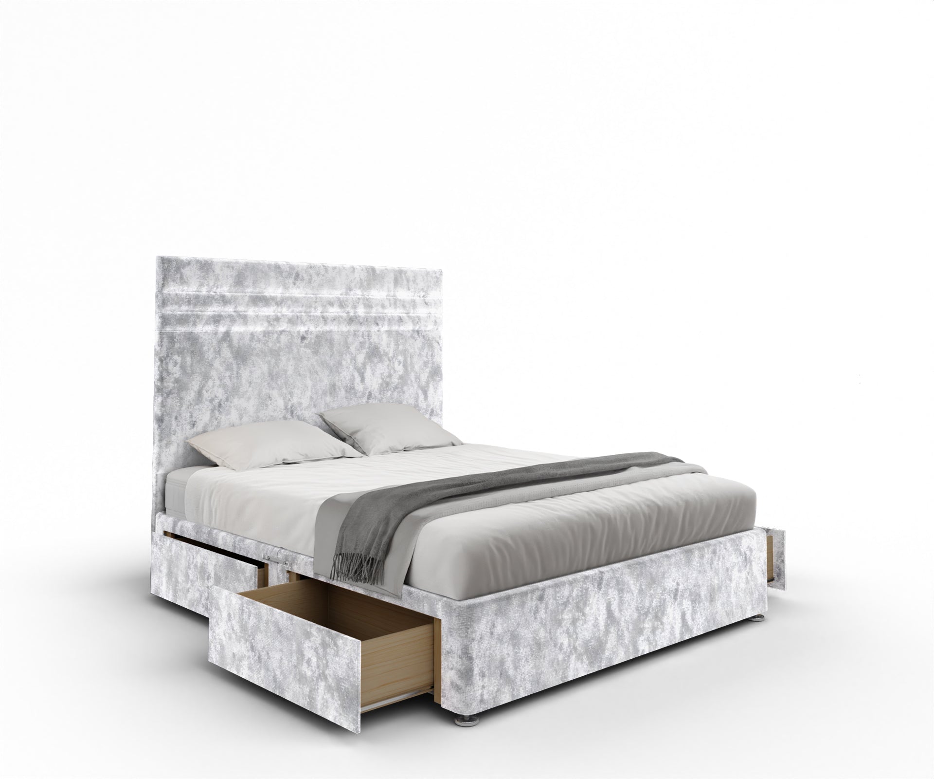 Diane Line Divan Bed Set