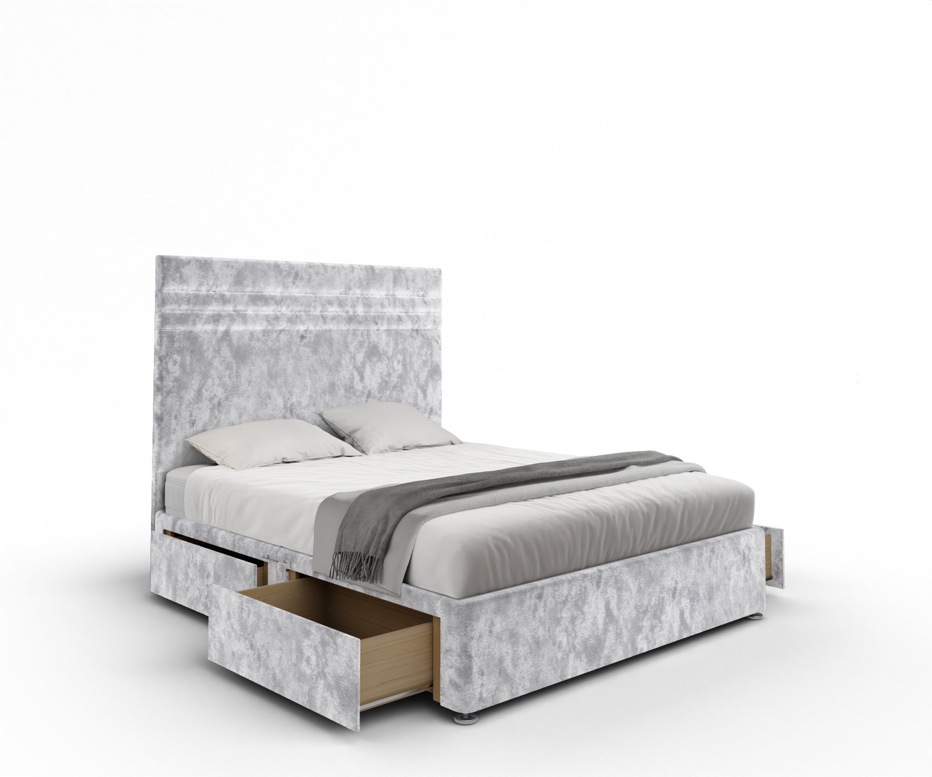 Diane Line Divan Bed Set