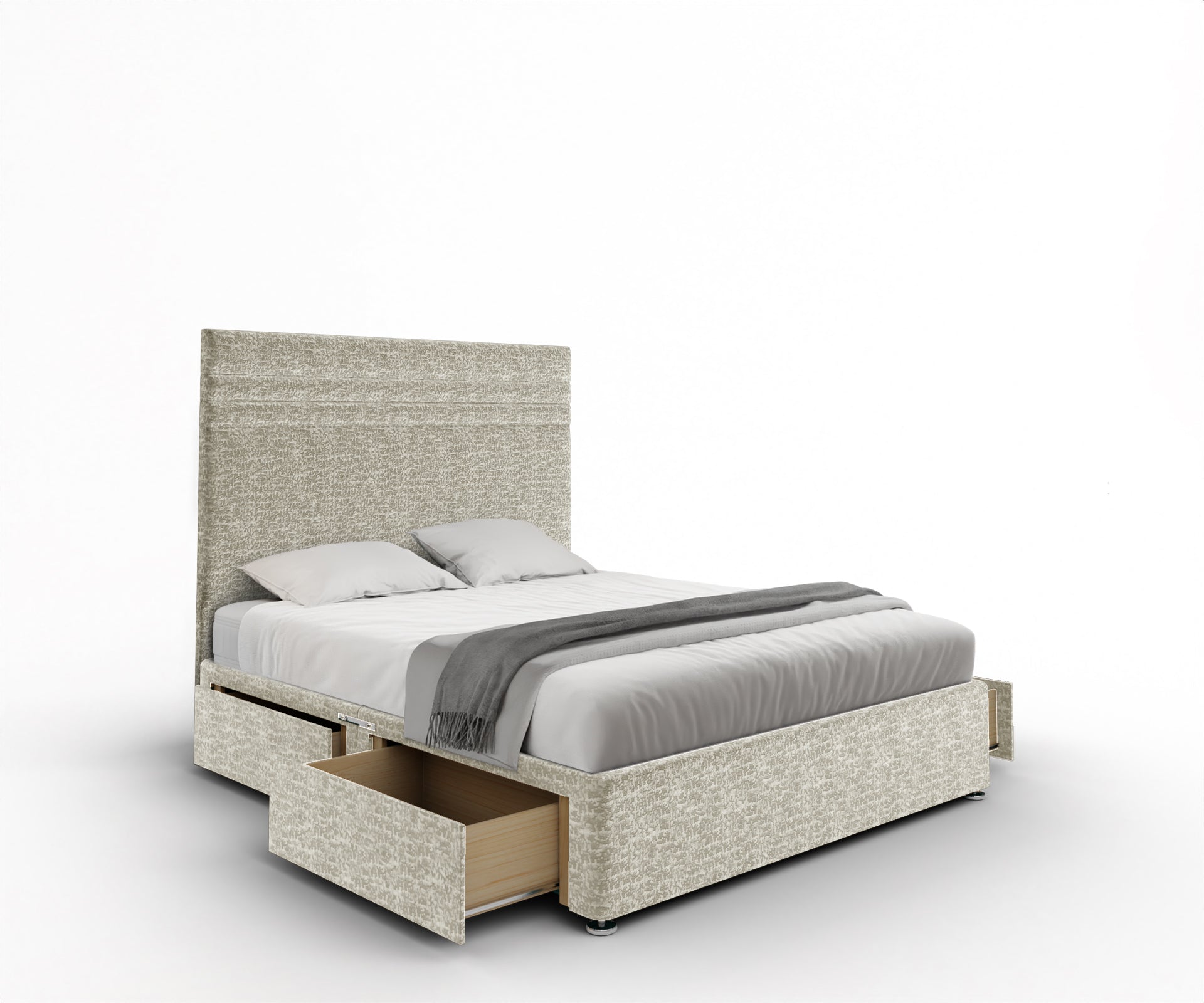 Diane Line Divan Bed Set