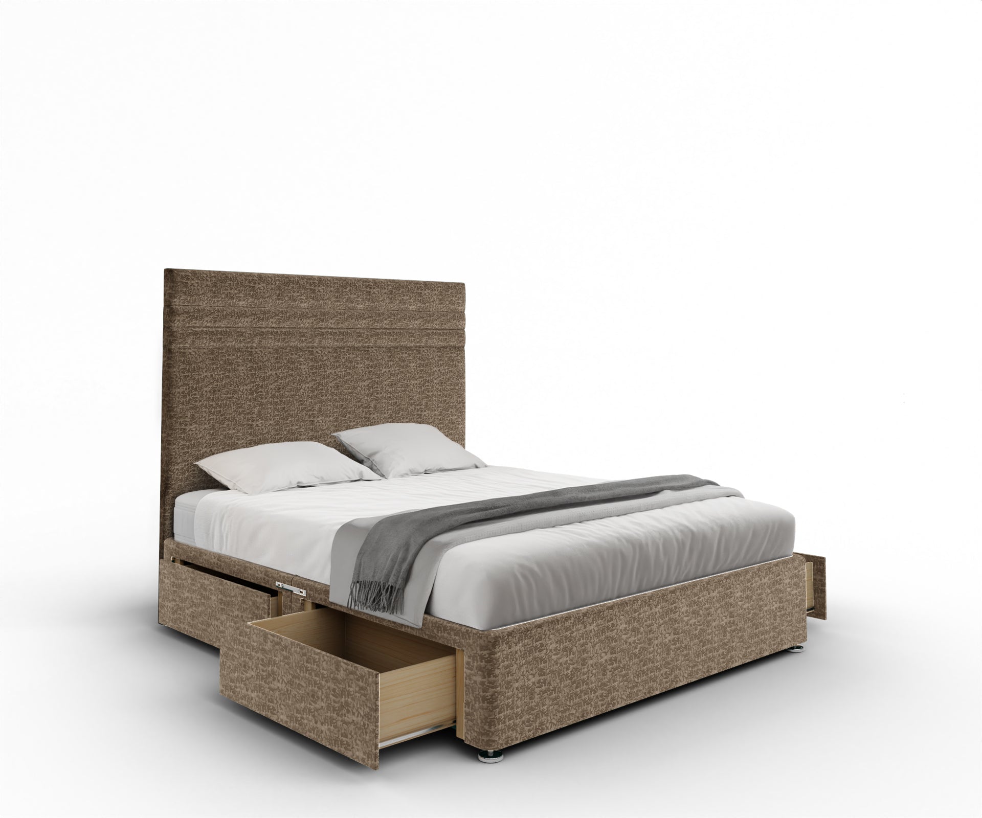 Diane Line Divan Bed Set