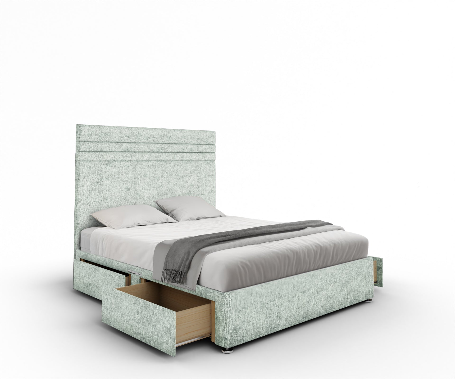 Diane Line Divan Bed Set