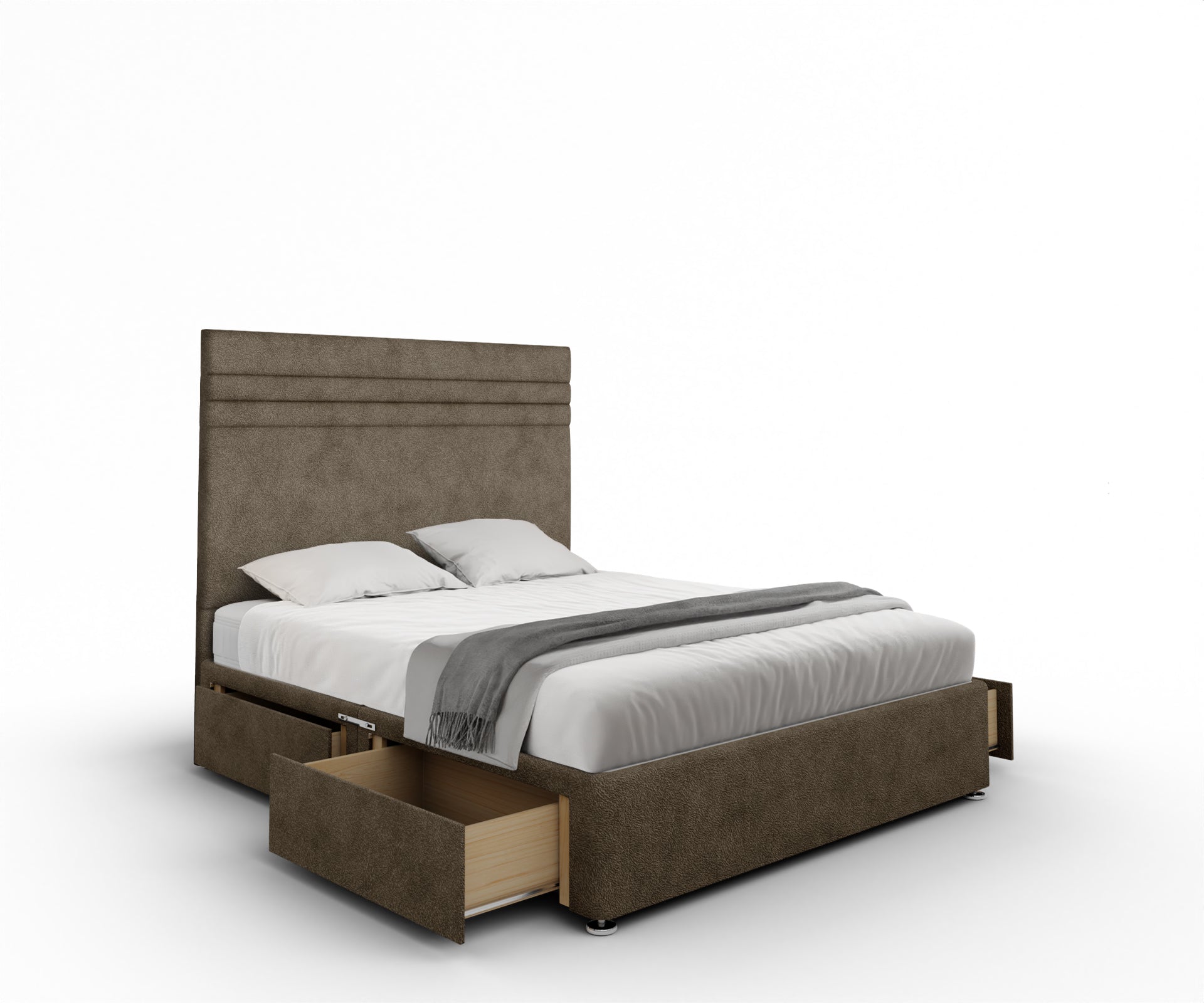 Diane Line Divan Bed Set