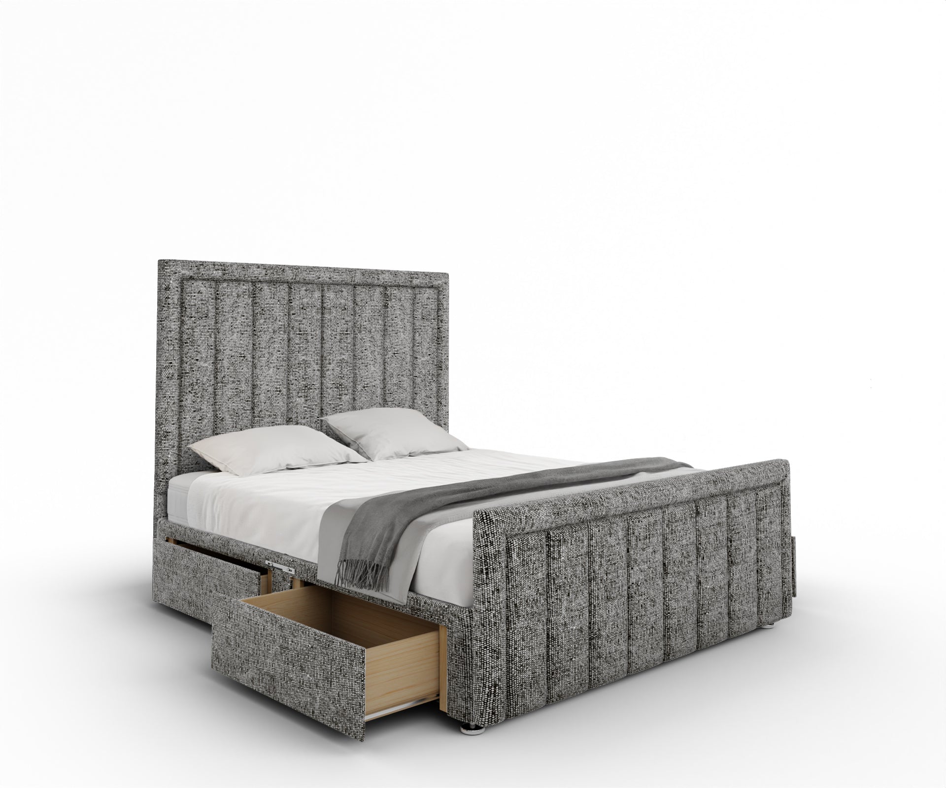 Ella Divan Bed Set With Footboard