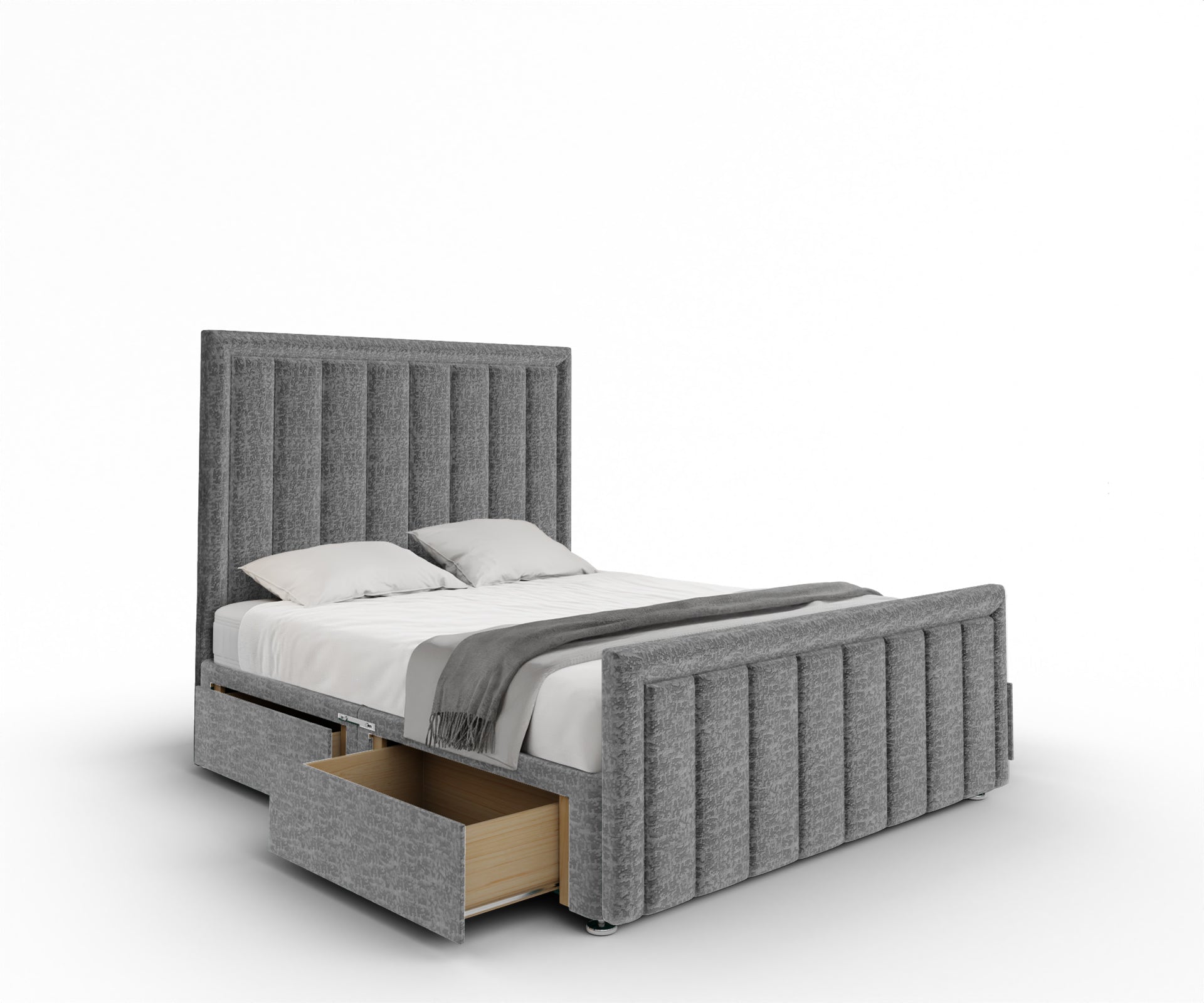 Ella Divan Bed Set With Footboard