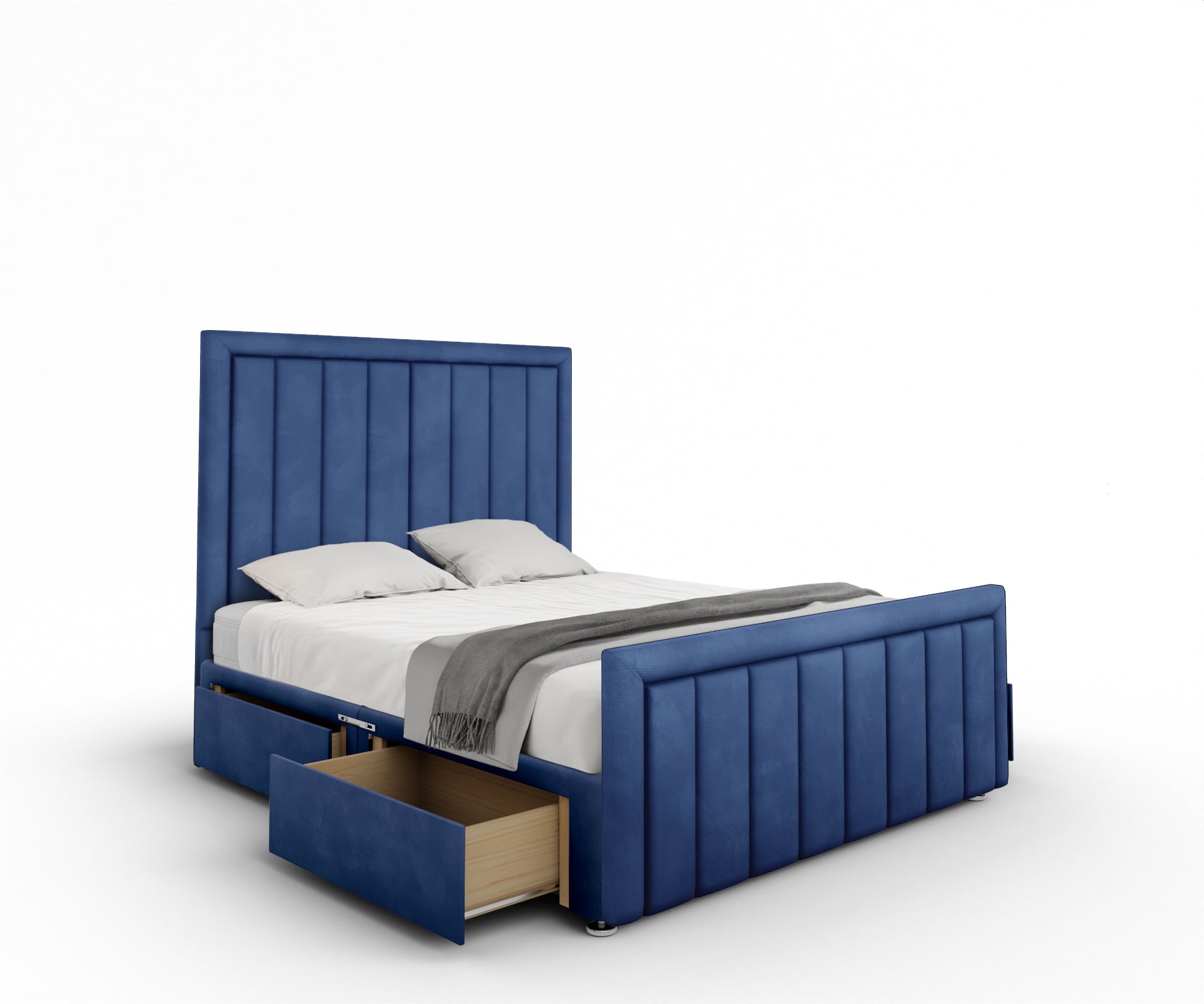 Ella Divan Bed Set With Footboard