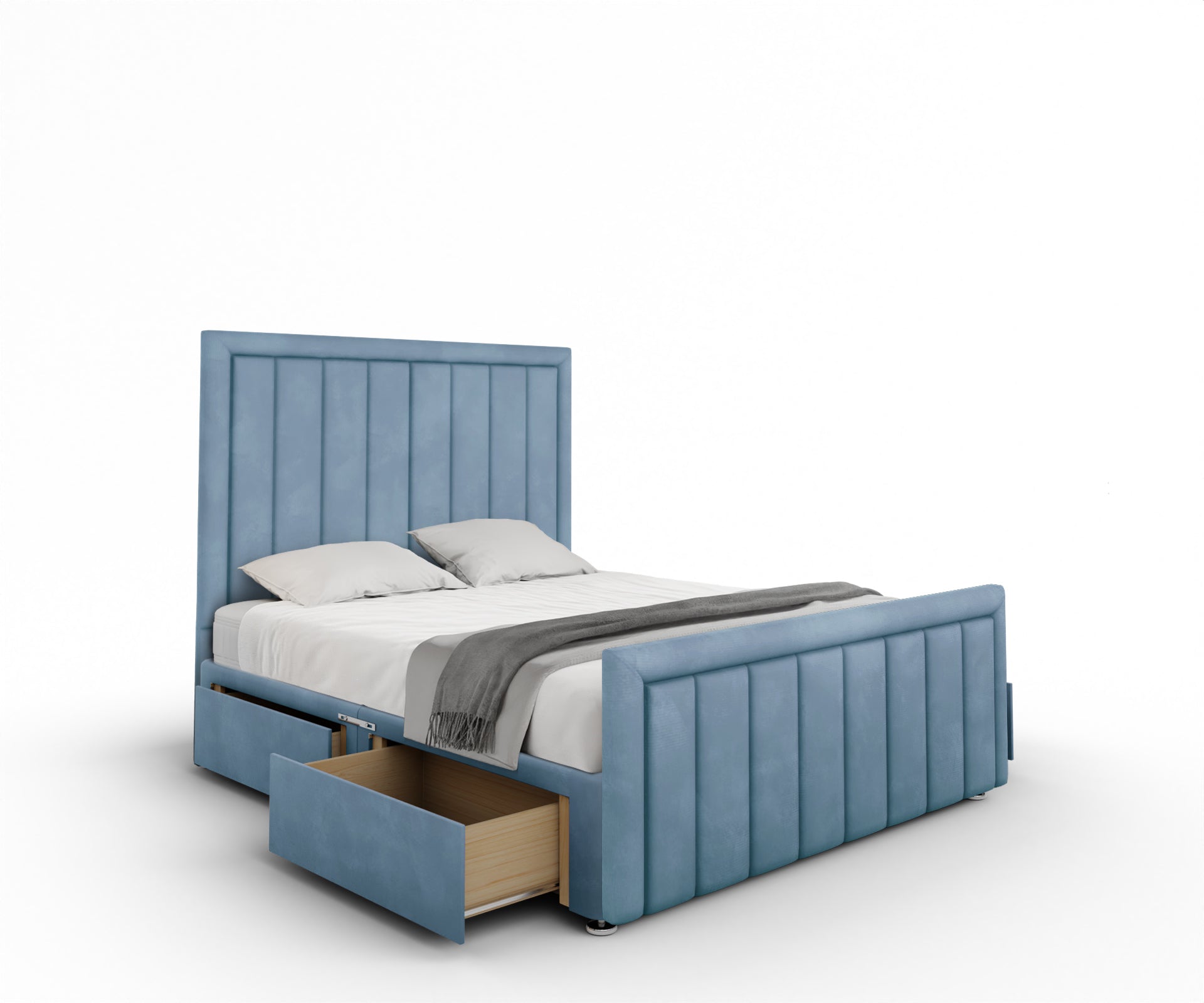 Ella Divan Bed Set With Footboard