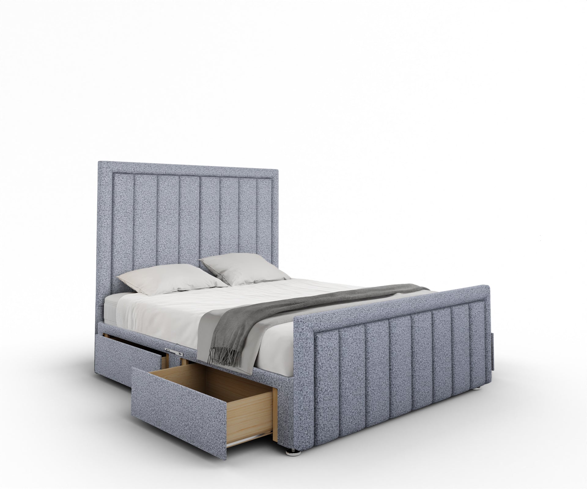 Ella Divan Bed Set With Footboard