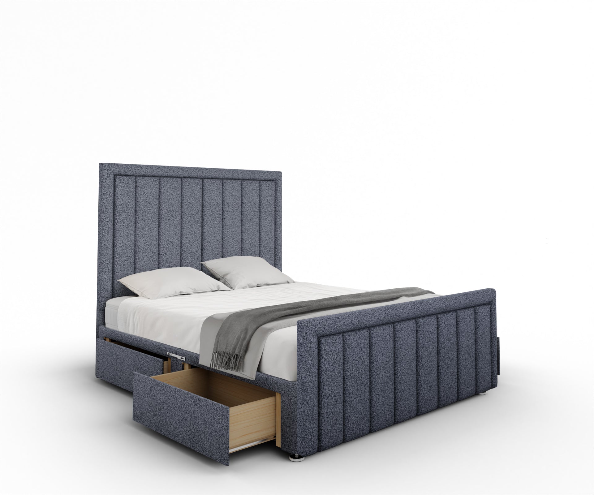 Ella Divan Bed Set With Footboard