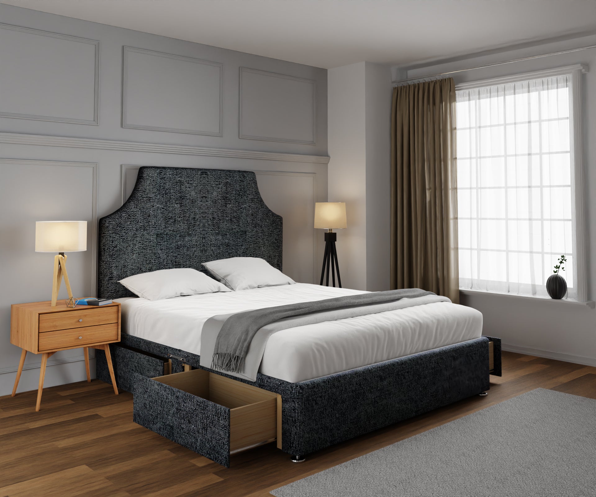 Eva Divan Bed Set