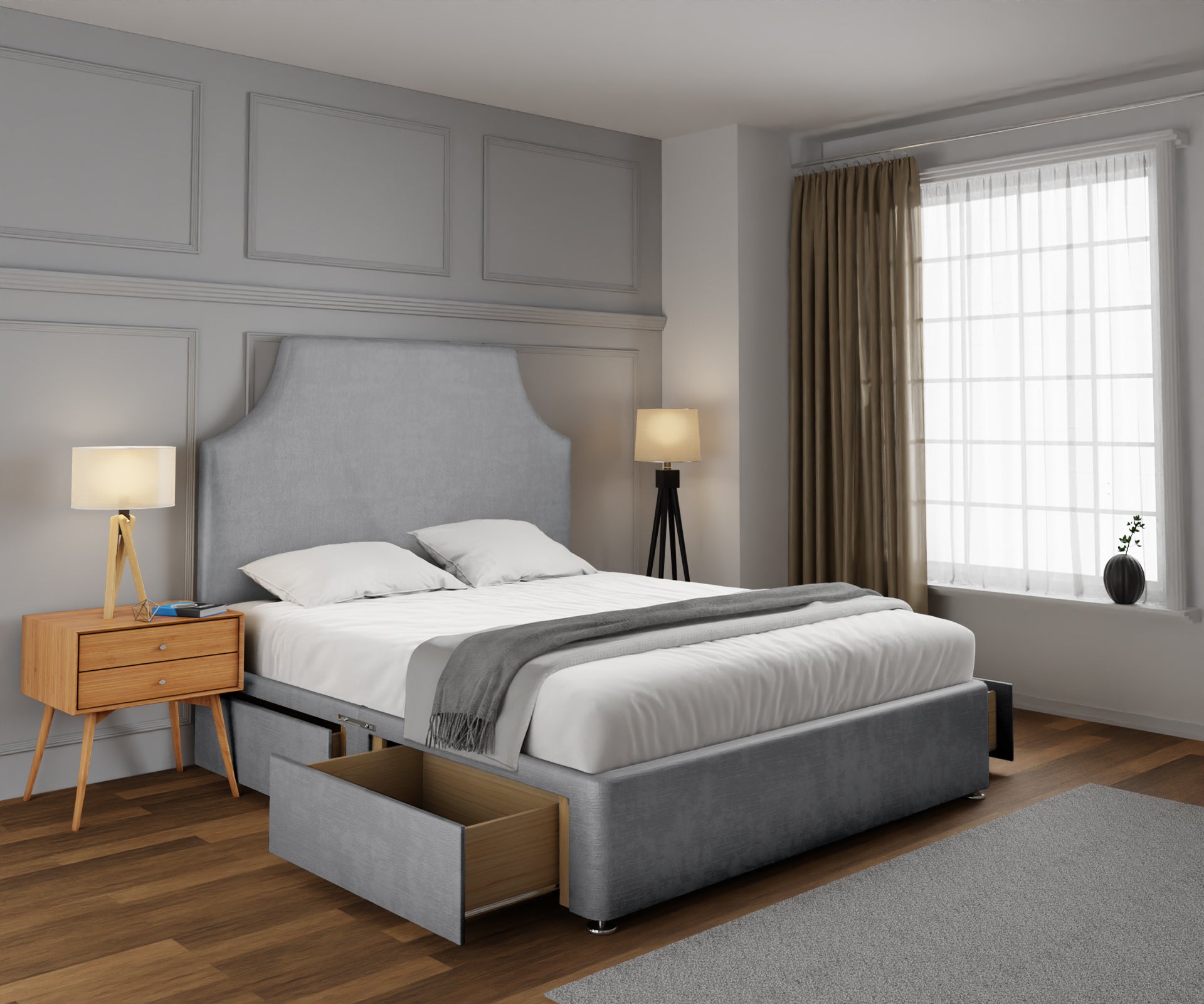 Eva Divan Bed Set