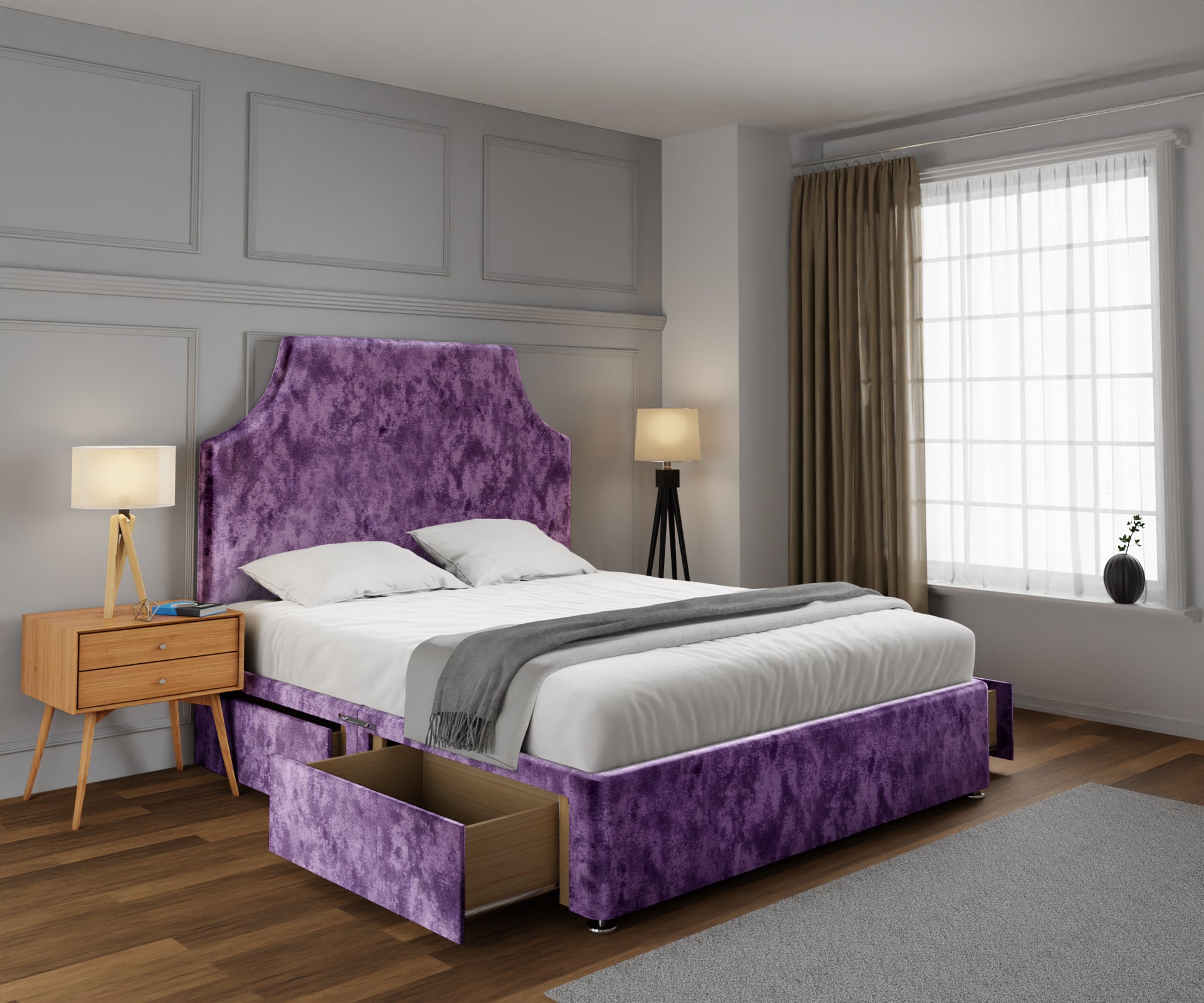 Eva Divan Bed Set