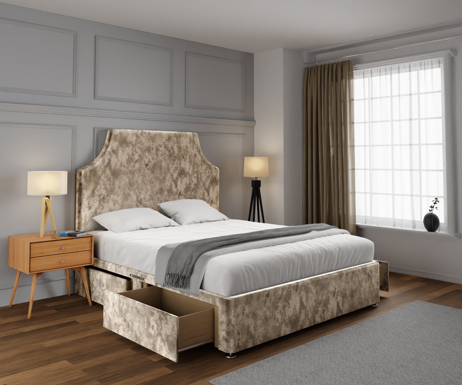 Eva Divan Bed Set