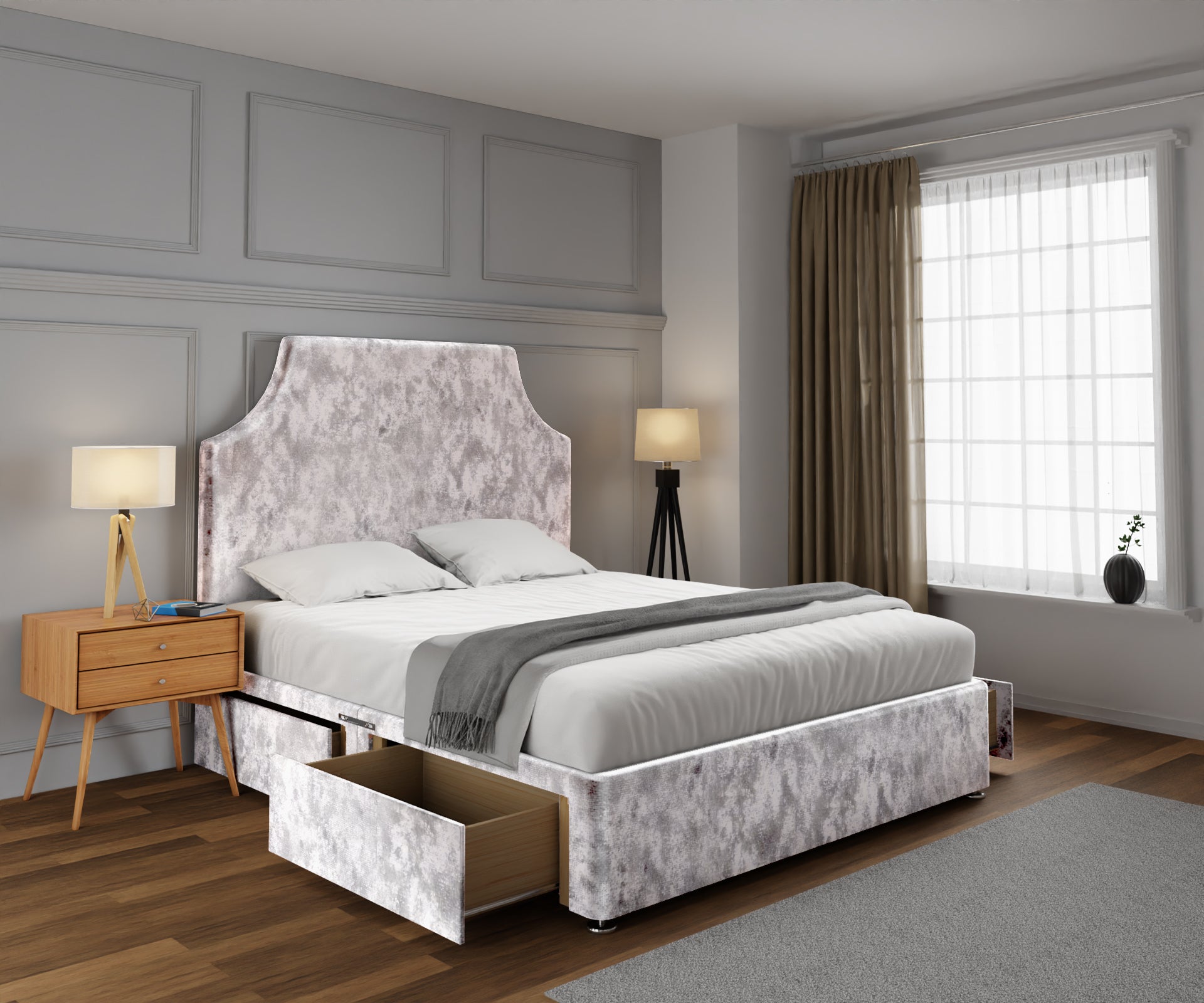 Eva Divan Bed Set
