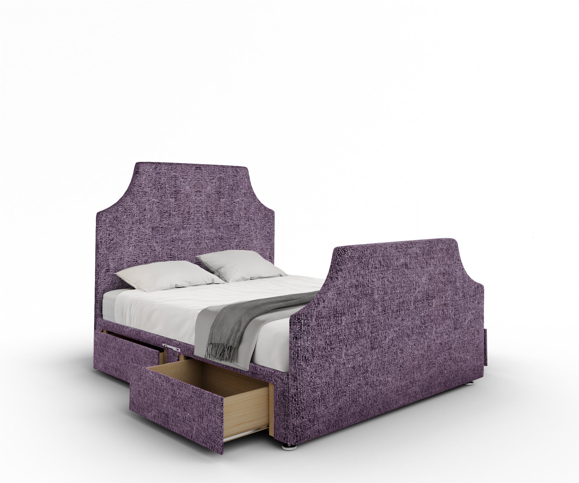 Eva Divan Bed Set With Footboard