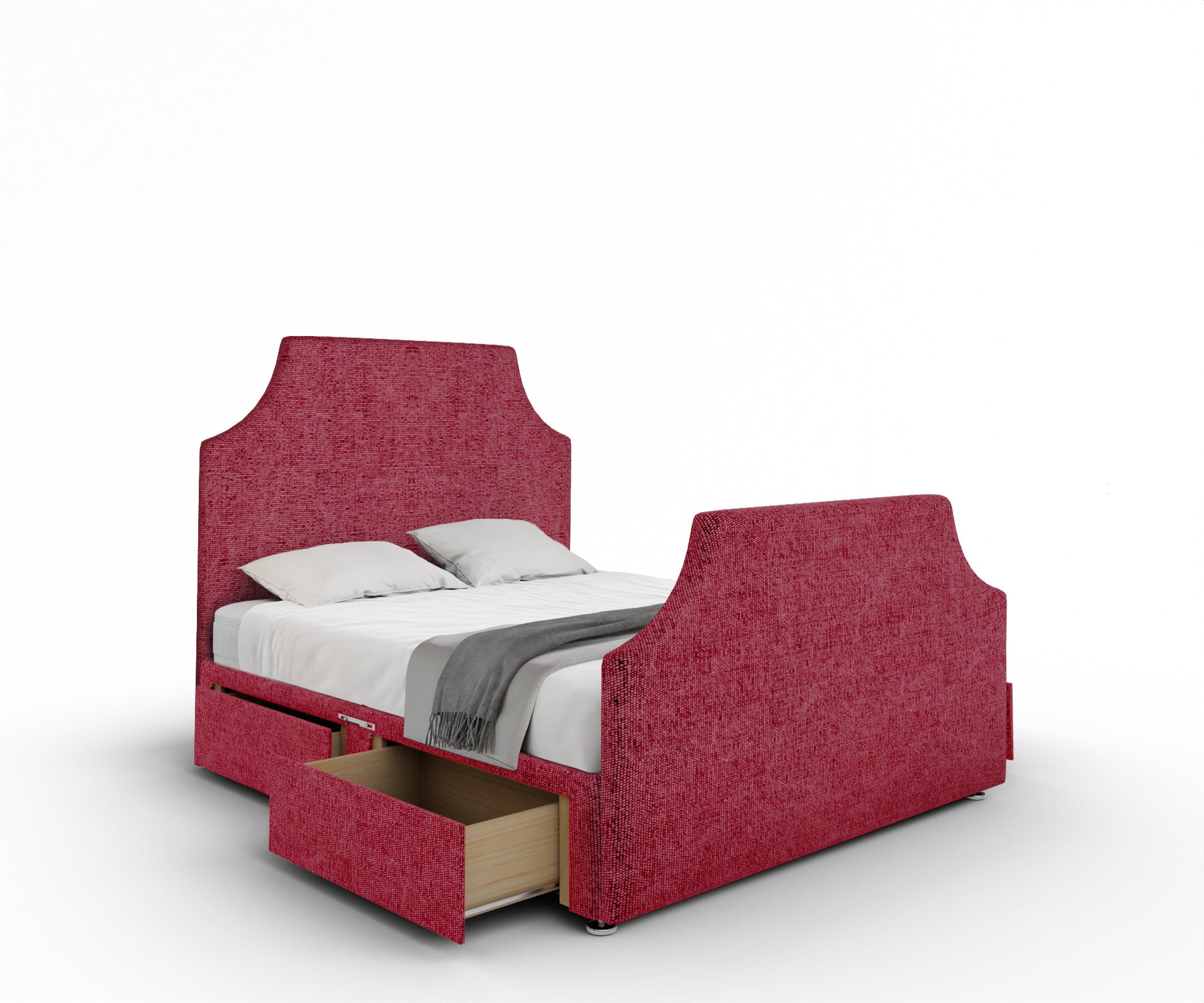 Eva Divan Bed Set With Footboard