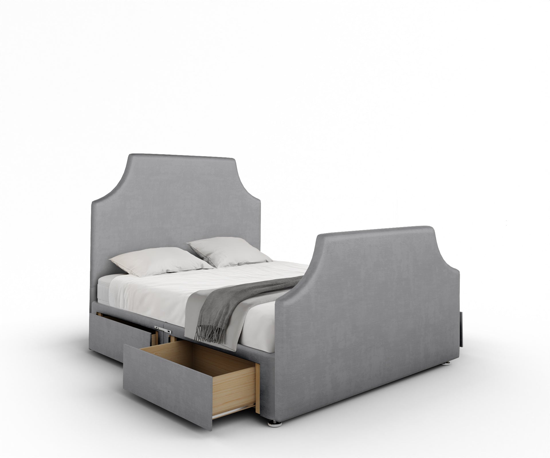 Eva Divan Bed Set With Footboard