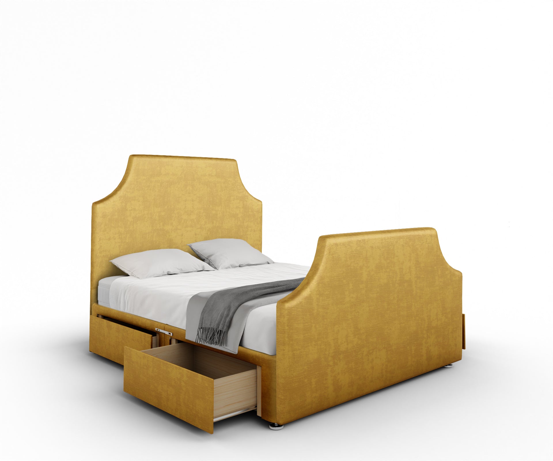 Eva Divan Bed Set With Footboard