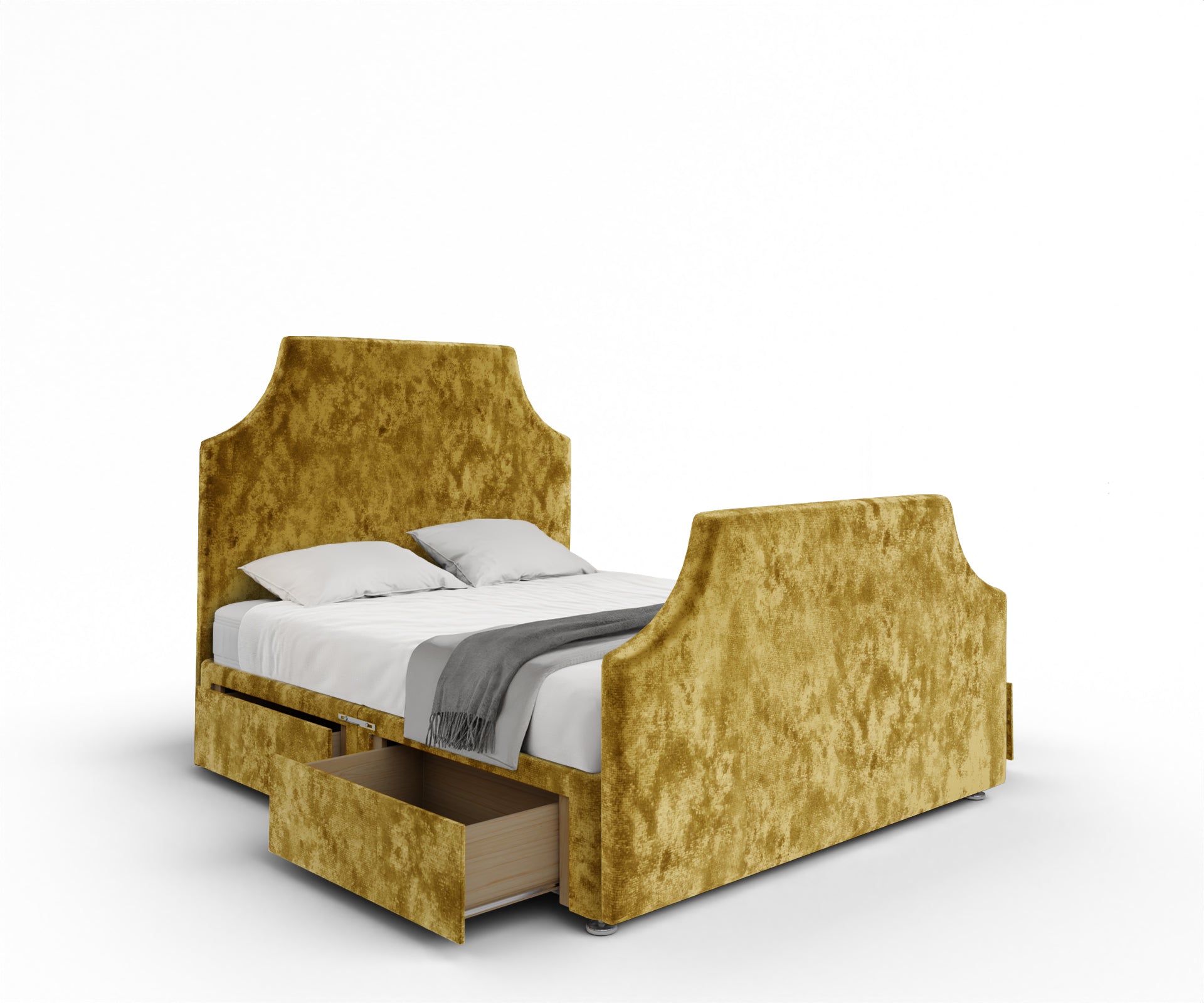 Eva Divan Bed Set With Footboard