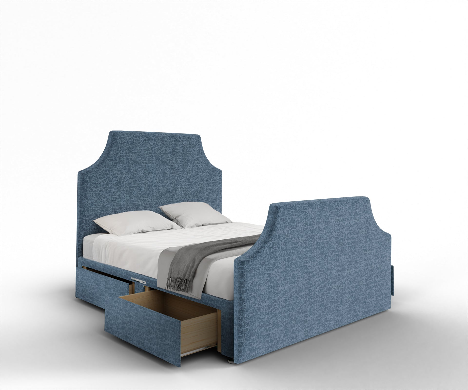 Eva Divan Bed Set With Footboard