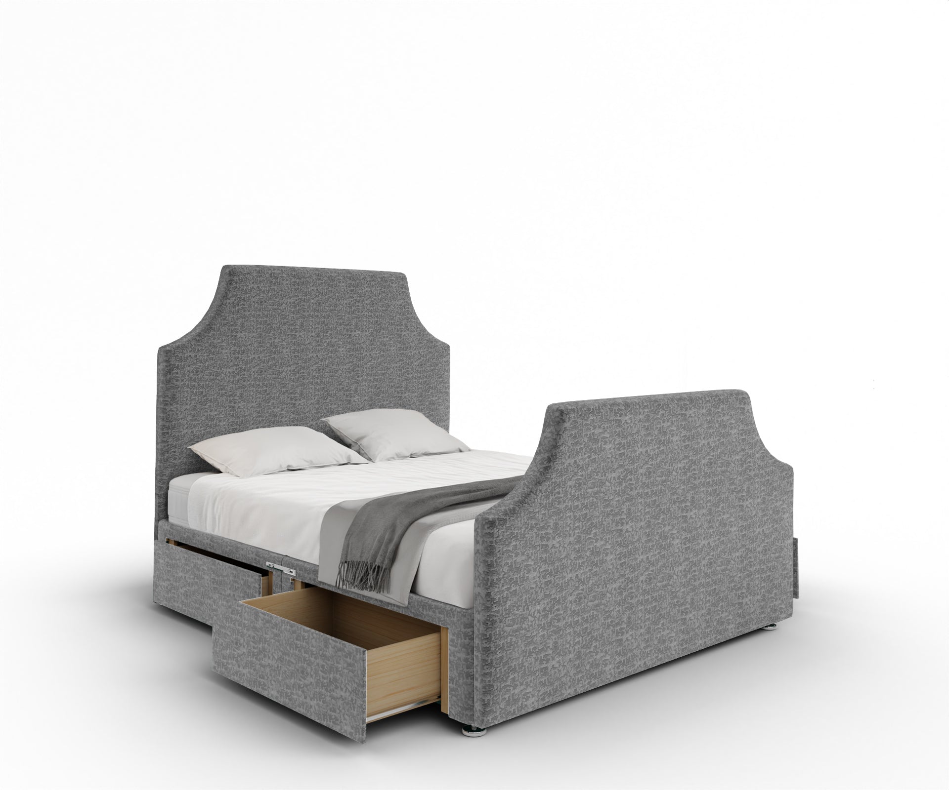 Eva Divan Bed Set With Footboard