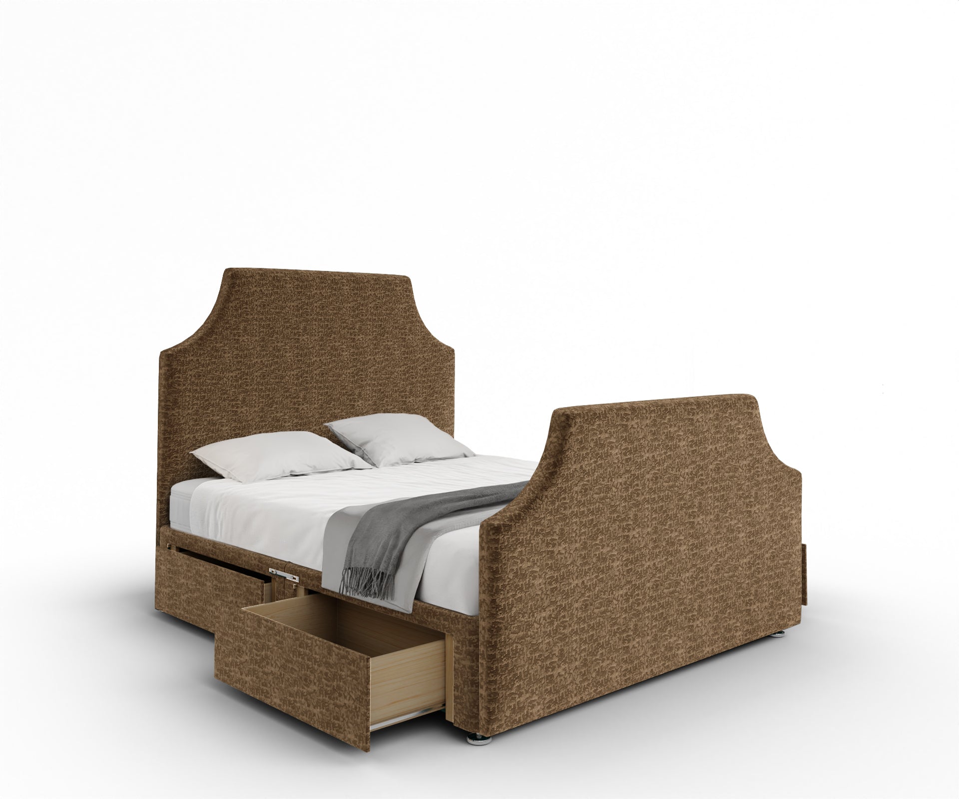 Eva Divan Bed Set With Footboard