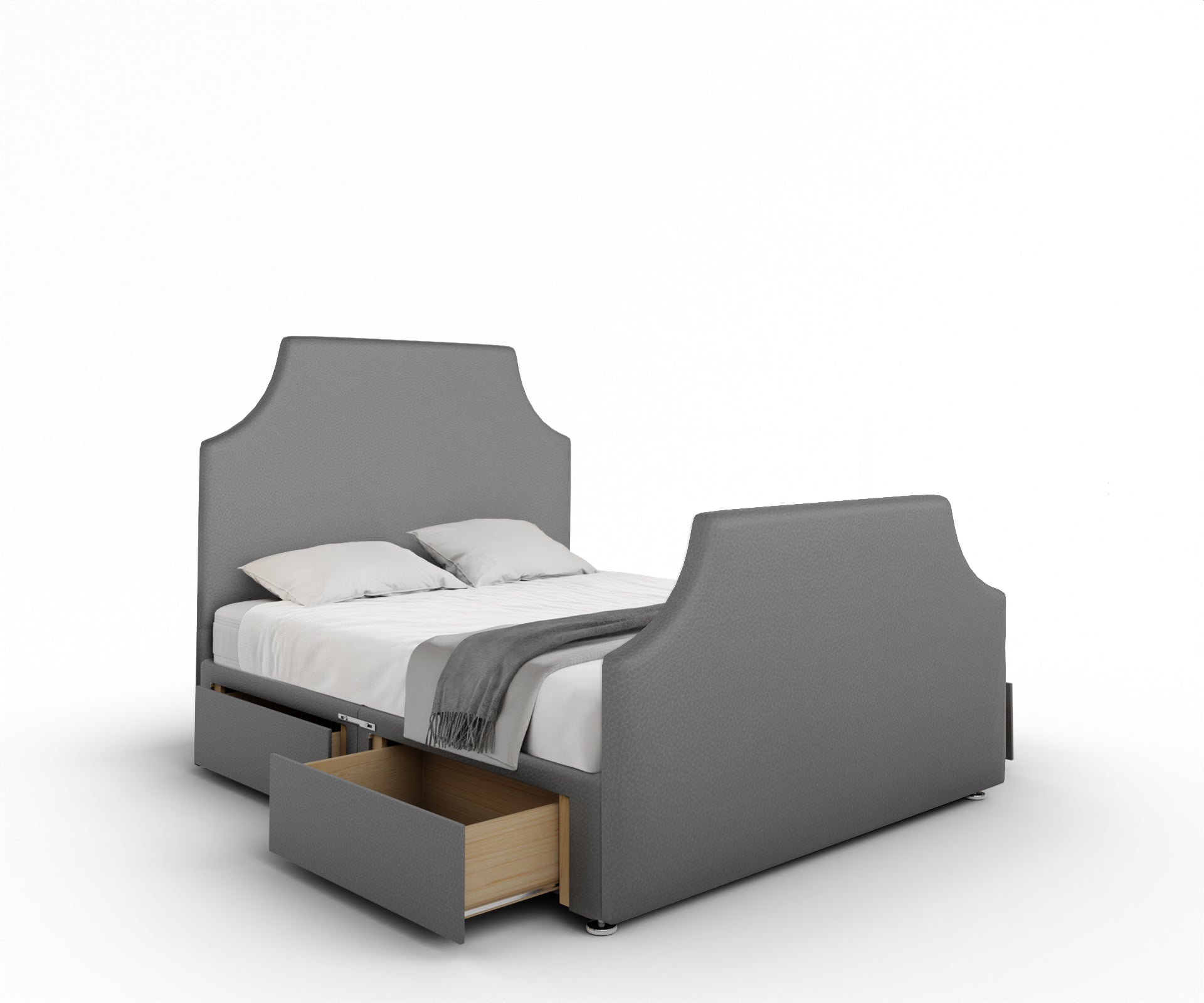 Eva Divan Bed Set With Footboard