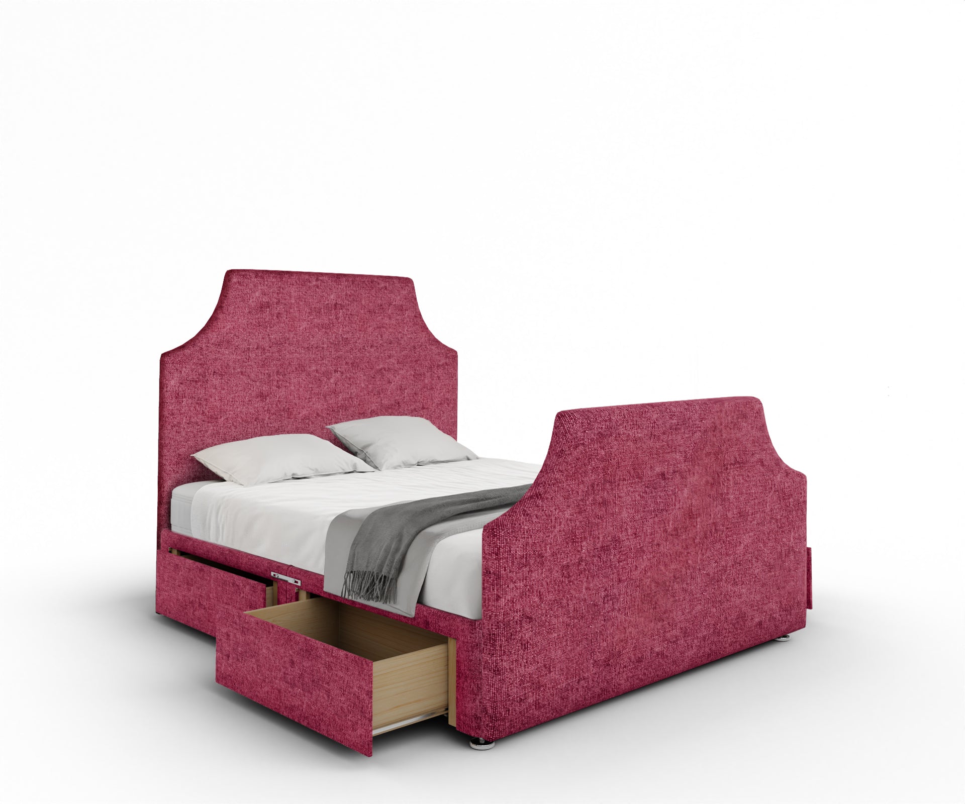 Eva Divan Bed Set With Footboard