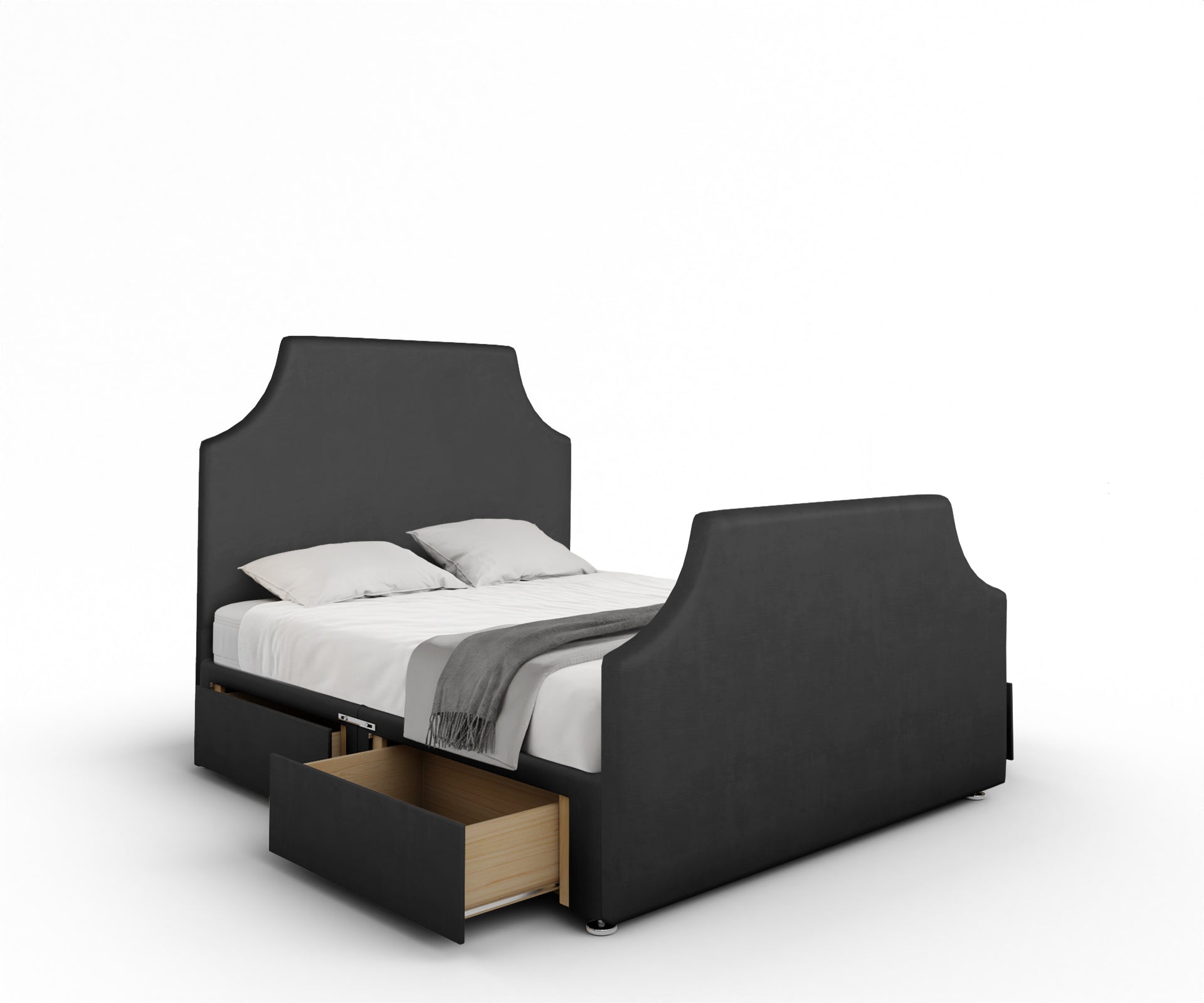 Eva Divan Bed Set With Footboard