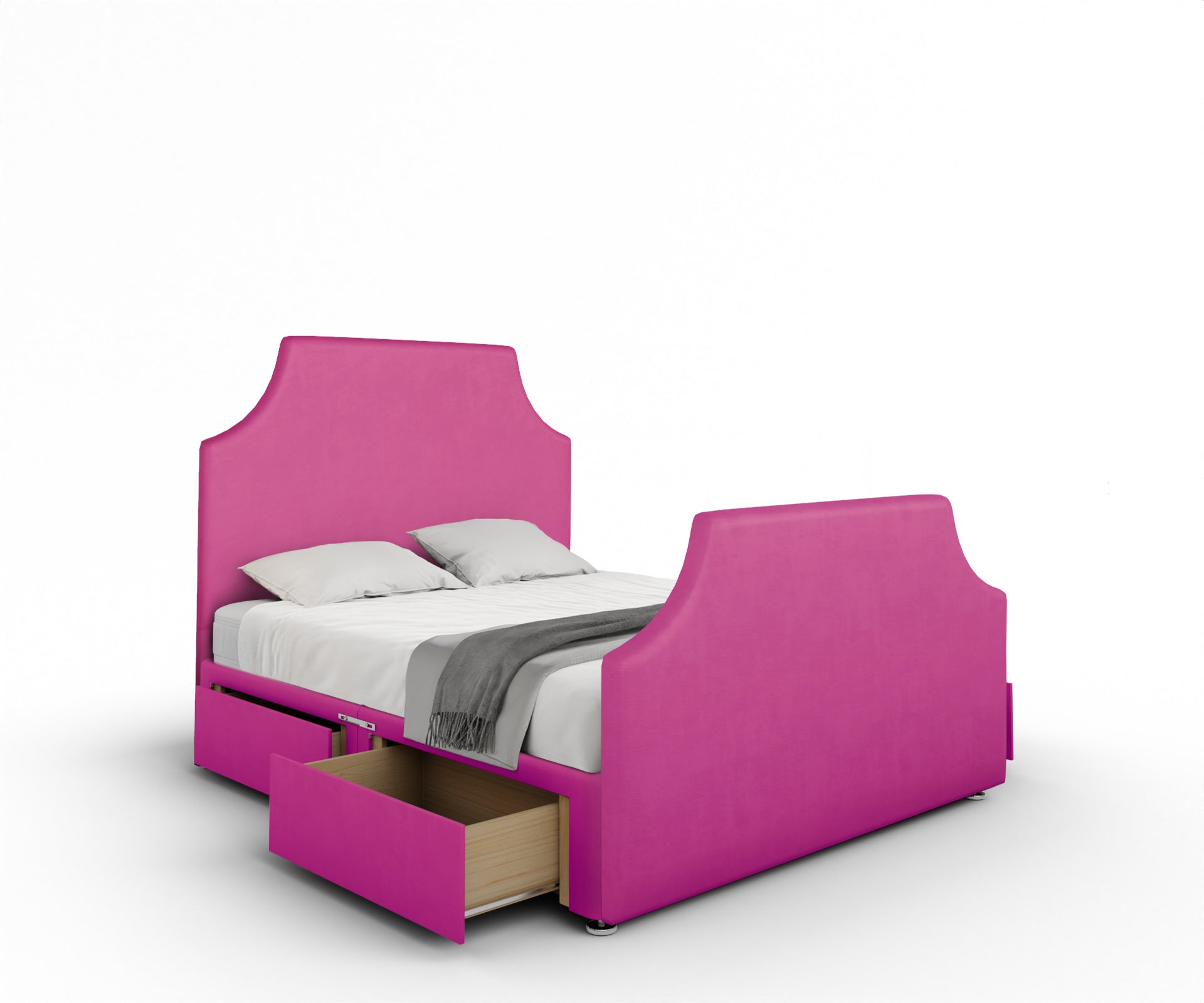 Eva Divan Bed Set With Footboard