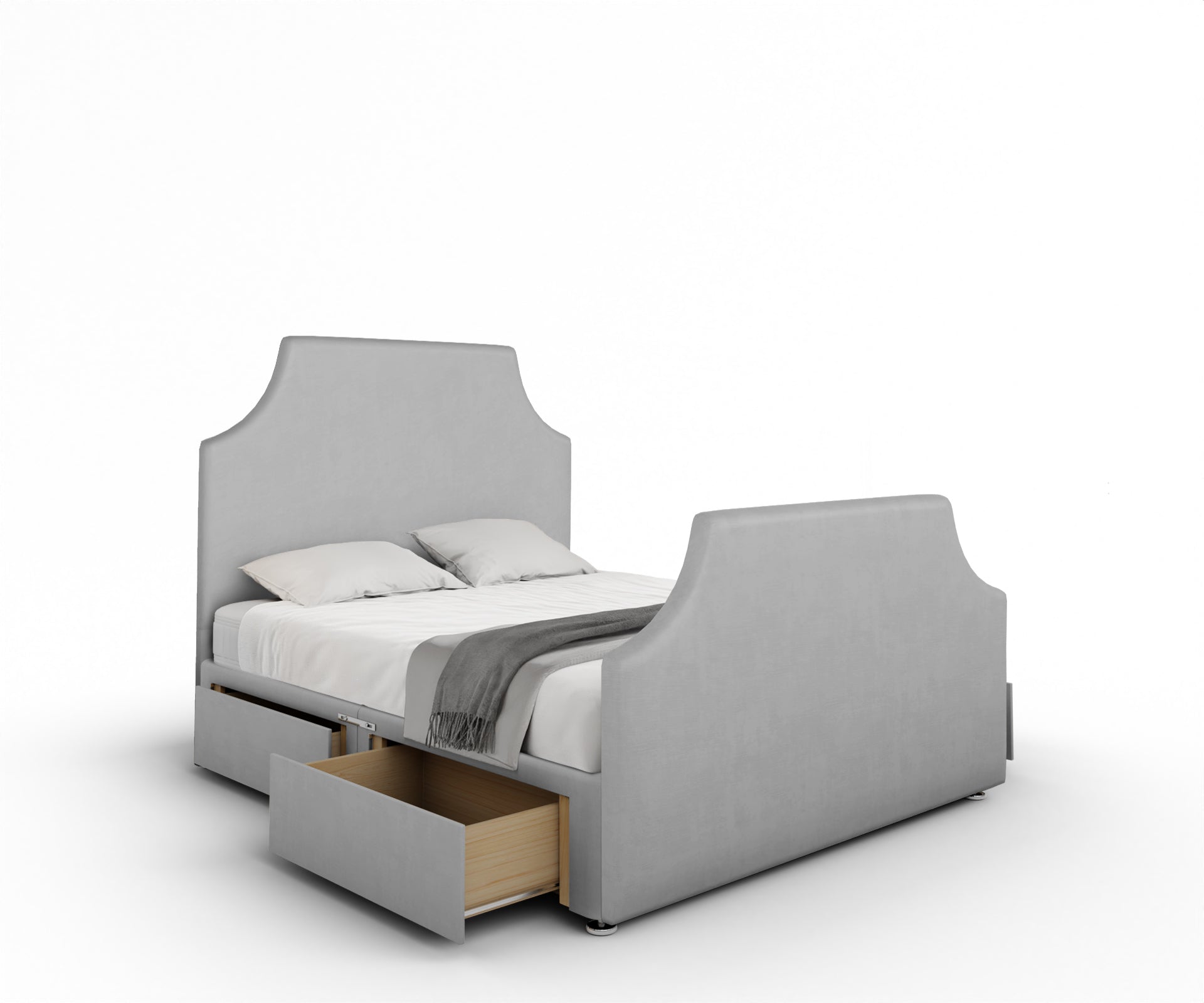 Eva Divan Bed Set With Footboard