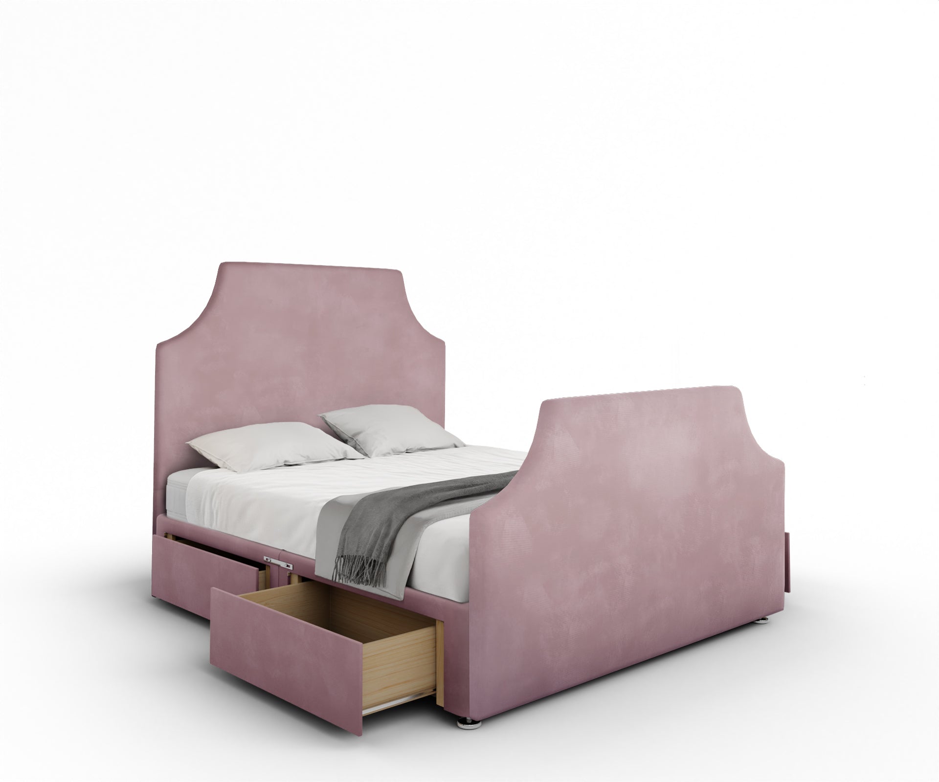 Eva Divan Bed Set With Footboard