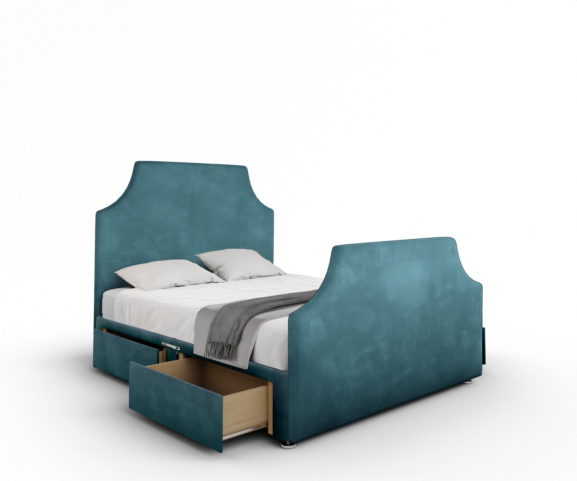 Eva Divan Bed Set With Footboard