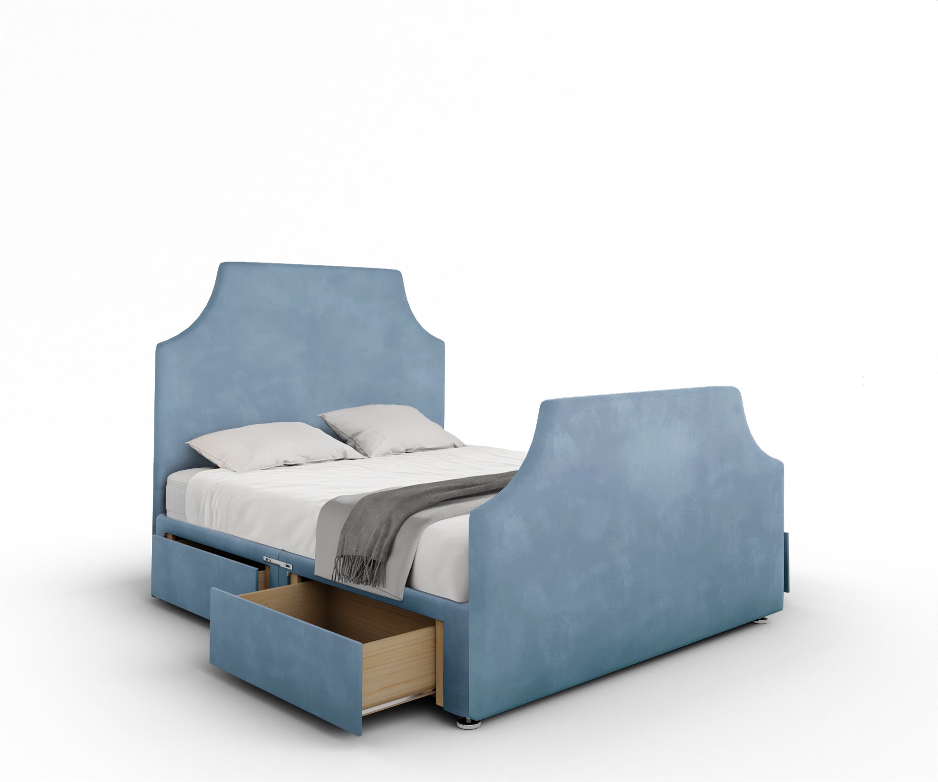 Eva Divan Bed Set With Footboard