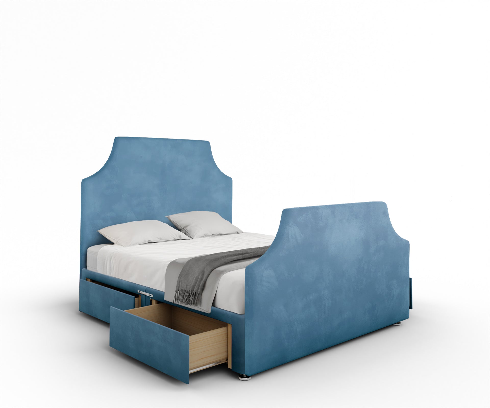 Eva Divan Bed Set With Footboard