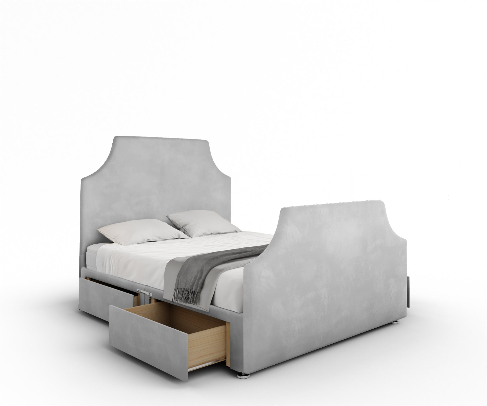 Eva Divan Bed Set With Footboard