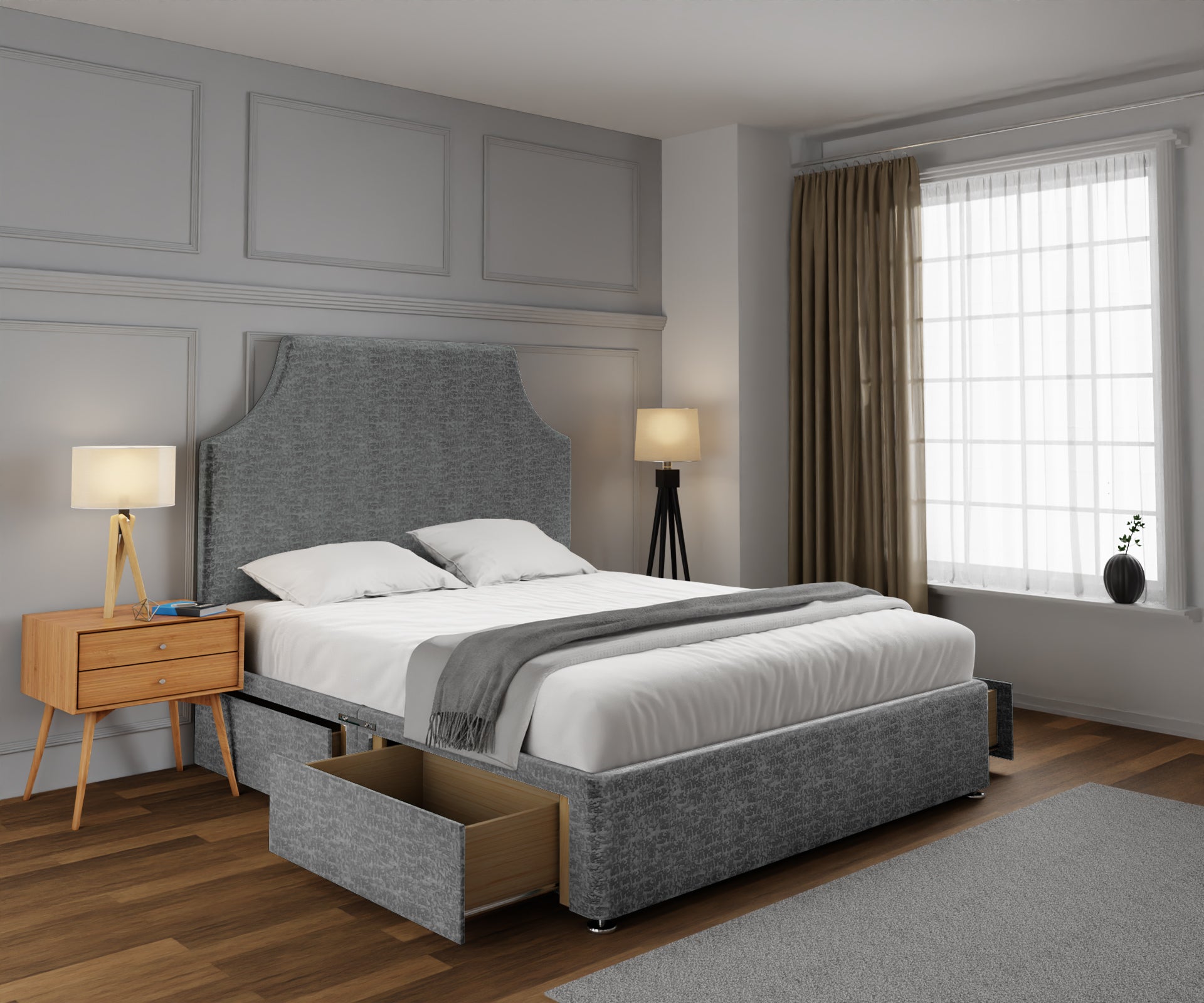 Eva Divan Bed Set