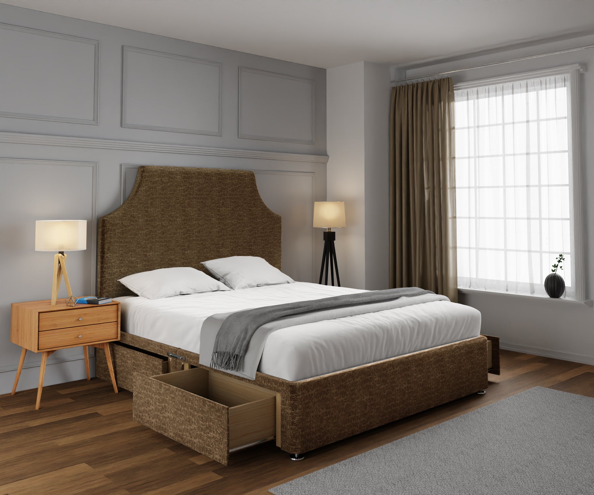 Eva Divan Bed Set