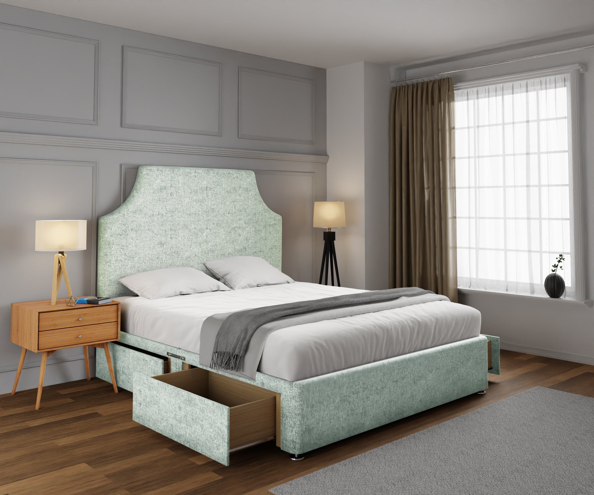 Eva Divan Bed Set