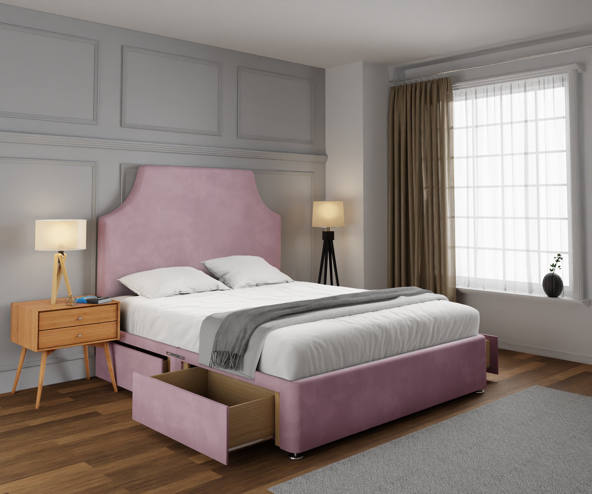 Eva Divan Bed Set