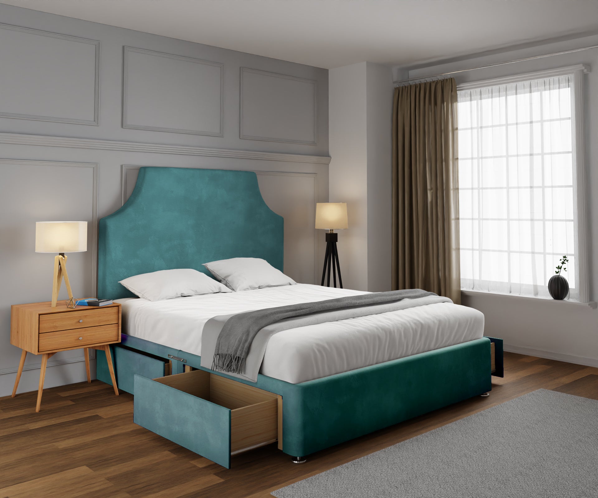 Eva Divan Bed Set