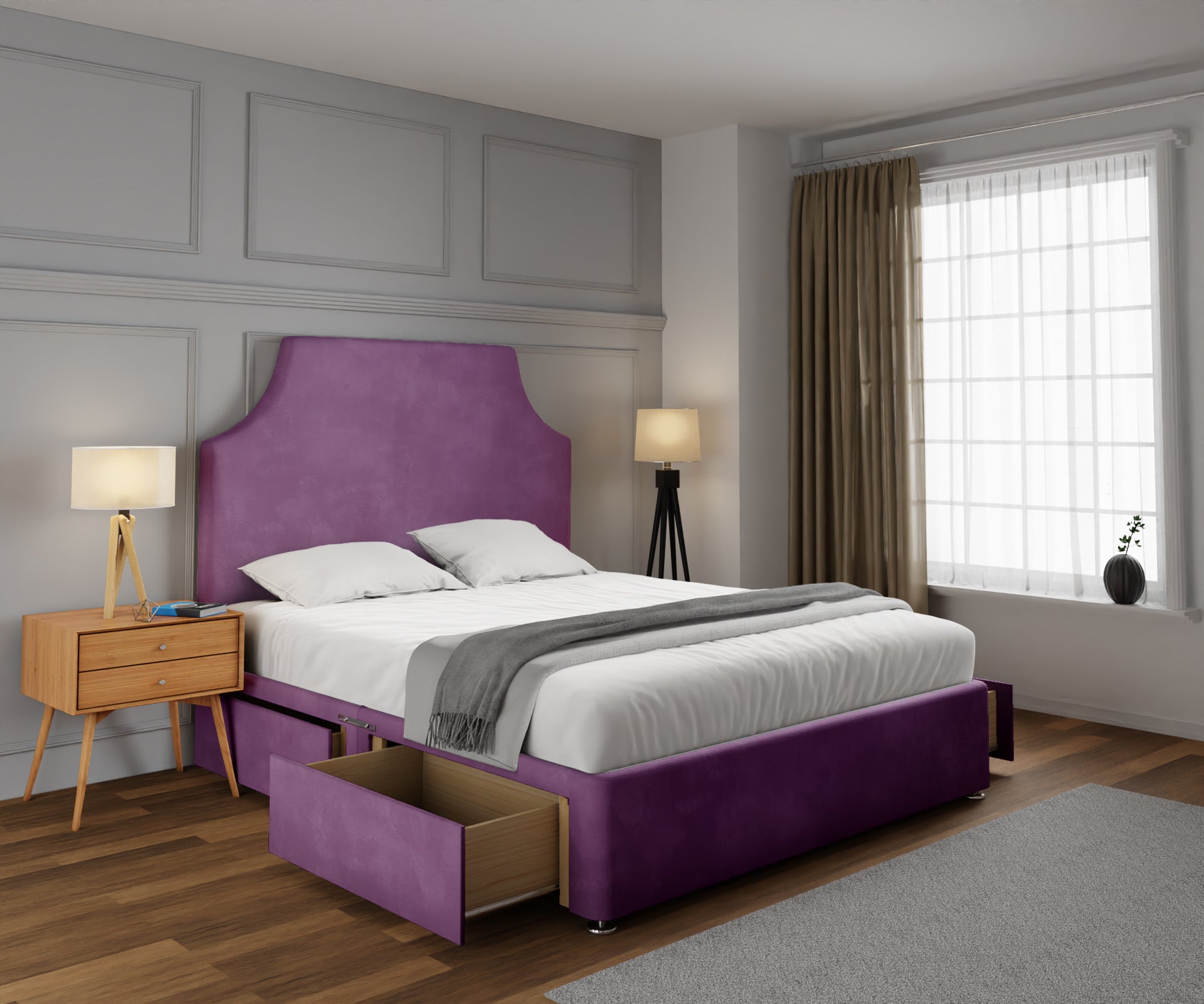 Eva Divan Bed Set