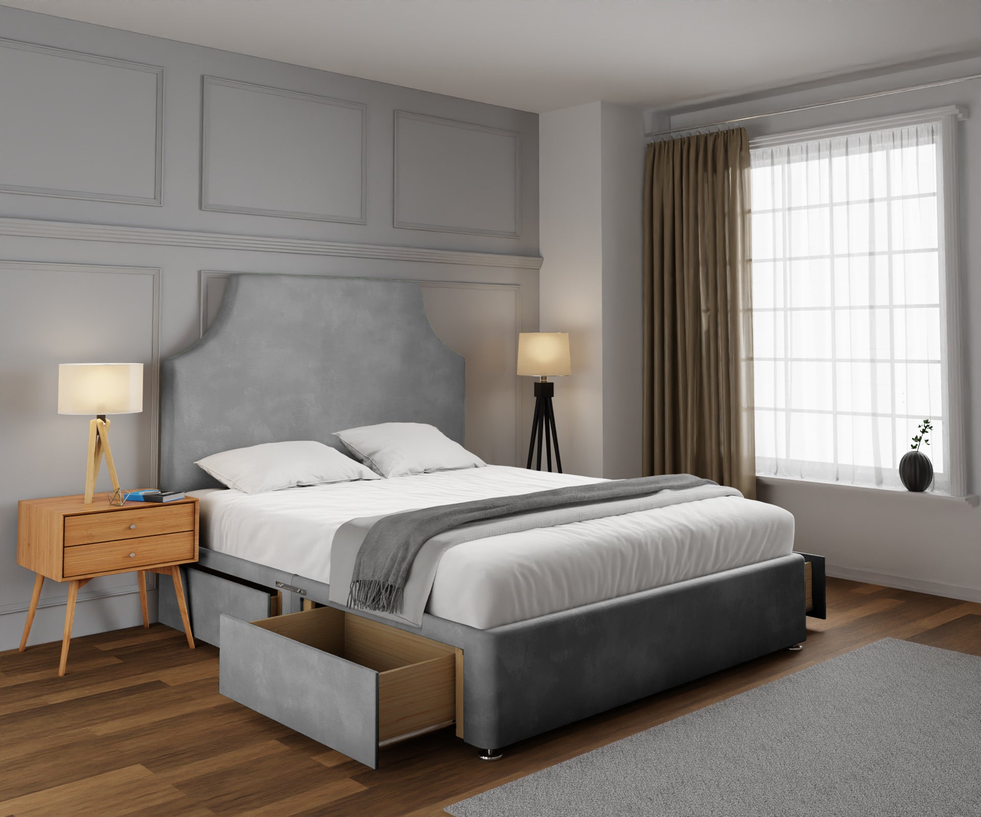 Eva Divan Bed Set