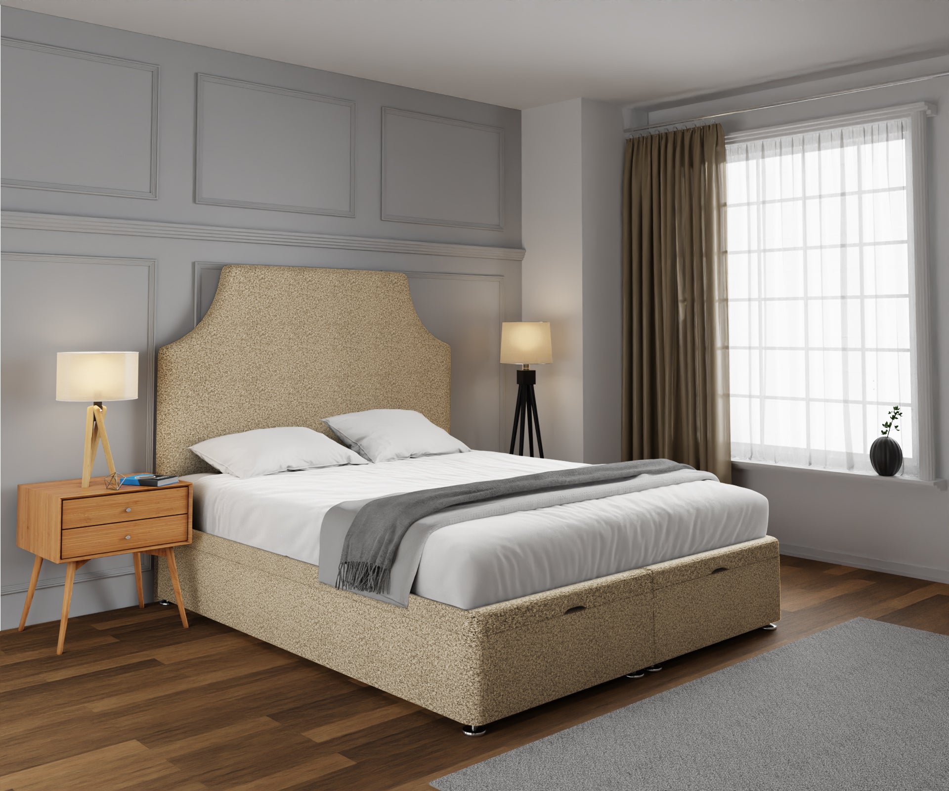Eva Ottoman Storage Divan Bed Set