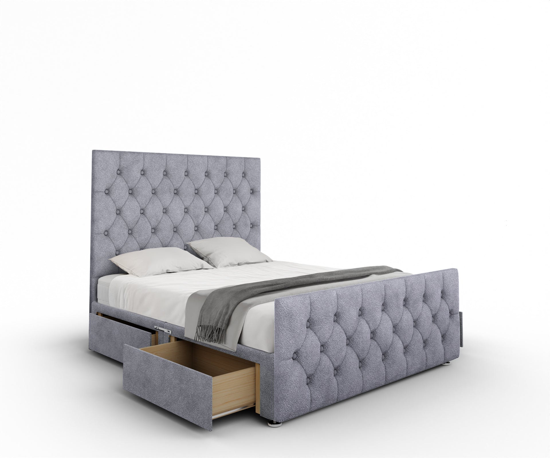 Evie Divan Bed Set With Footboard